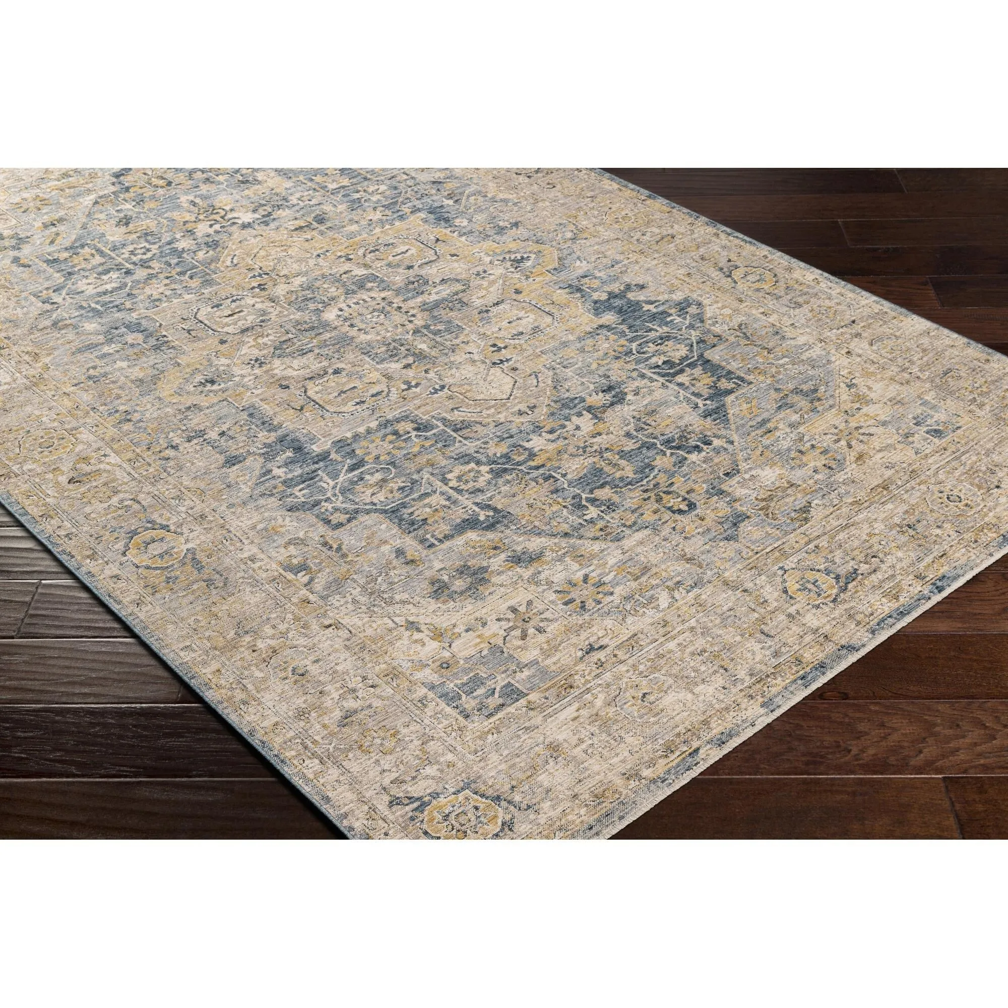 Livabliss Aspendos Updated Traditional Medallion Area Rug