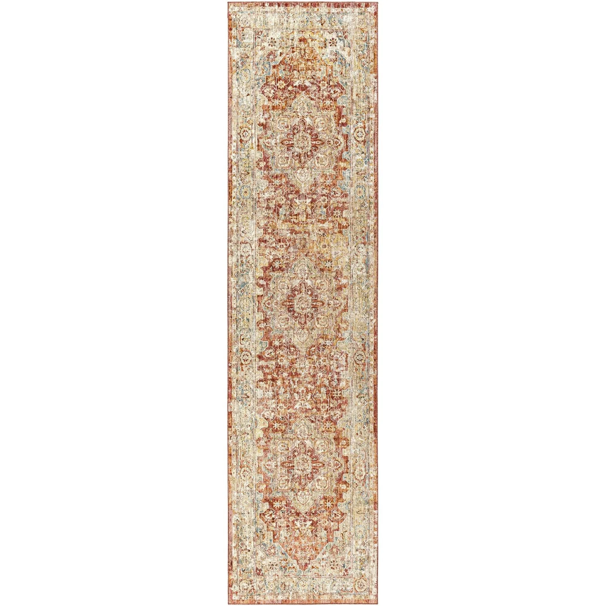 Livabliss Aspendos Updated Traditional Medallion Area Rug