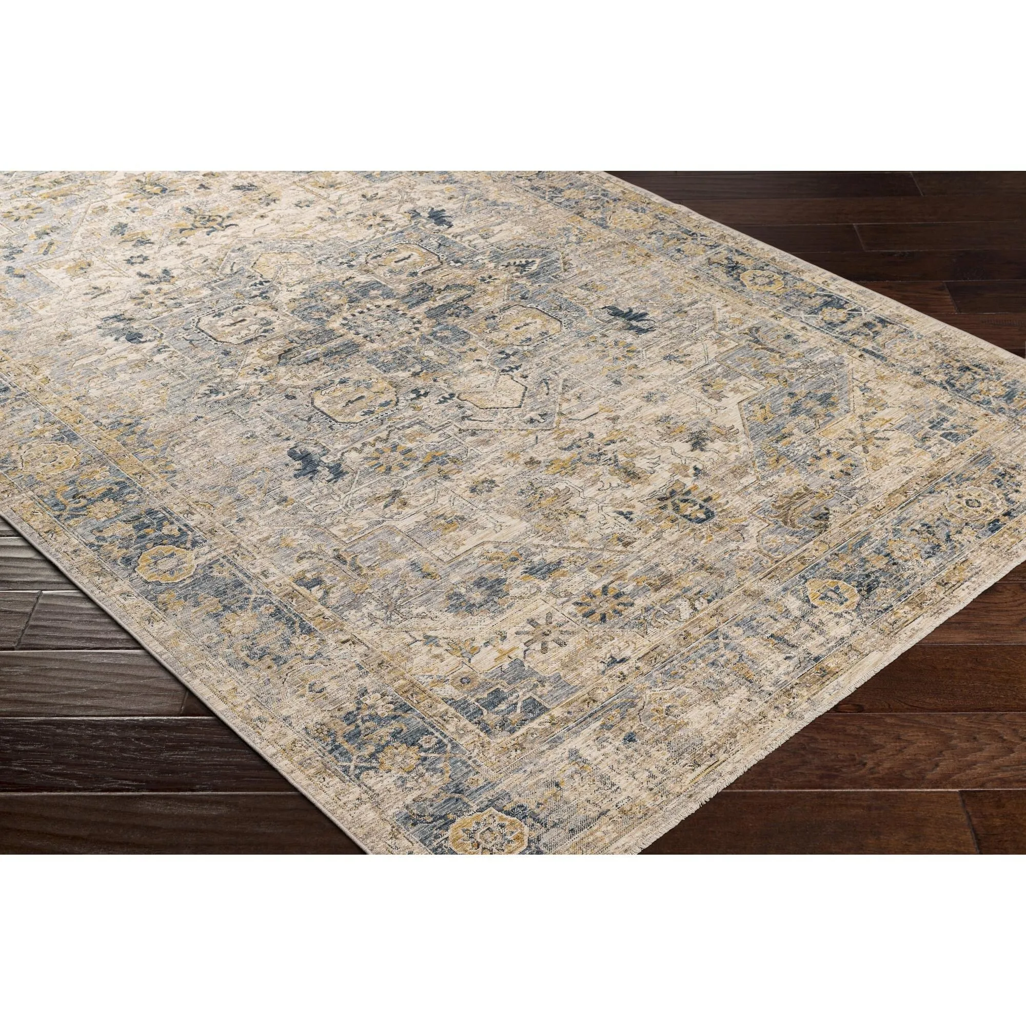 Livabliss Aspendos Updated Traditional Medallion Area Rug