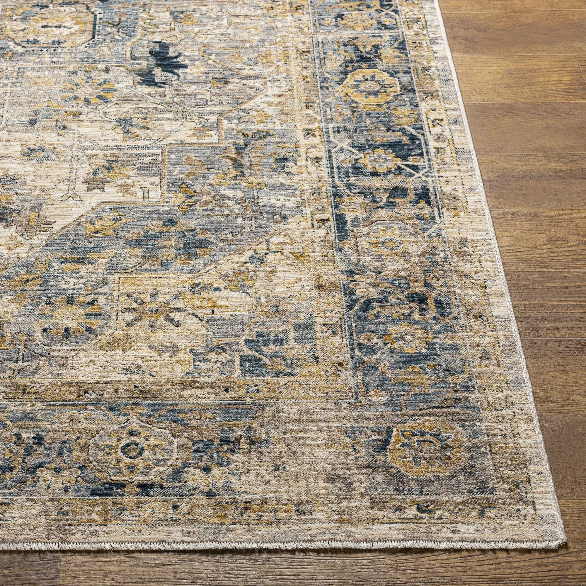Livabliss Aspendos Updated Traditional Medallion Area Rug