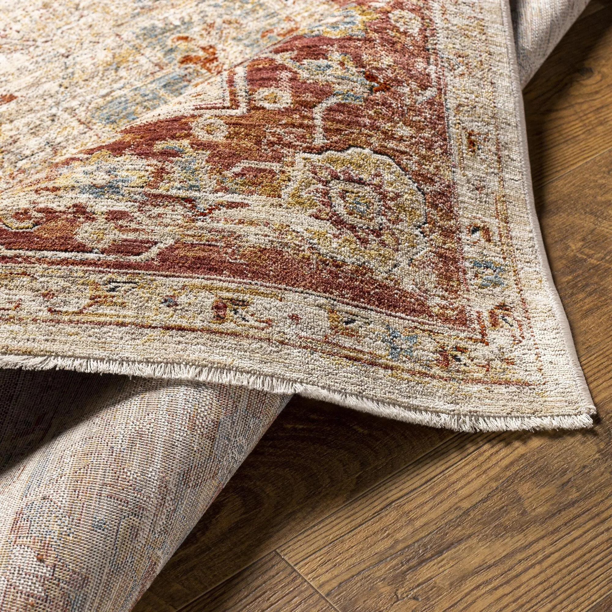 Livabliss Aspendos Updated Traditional Medallion Area Rug