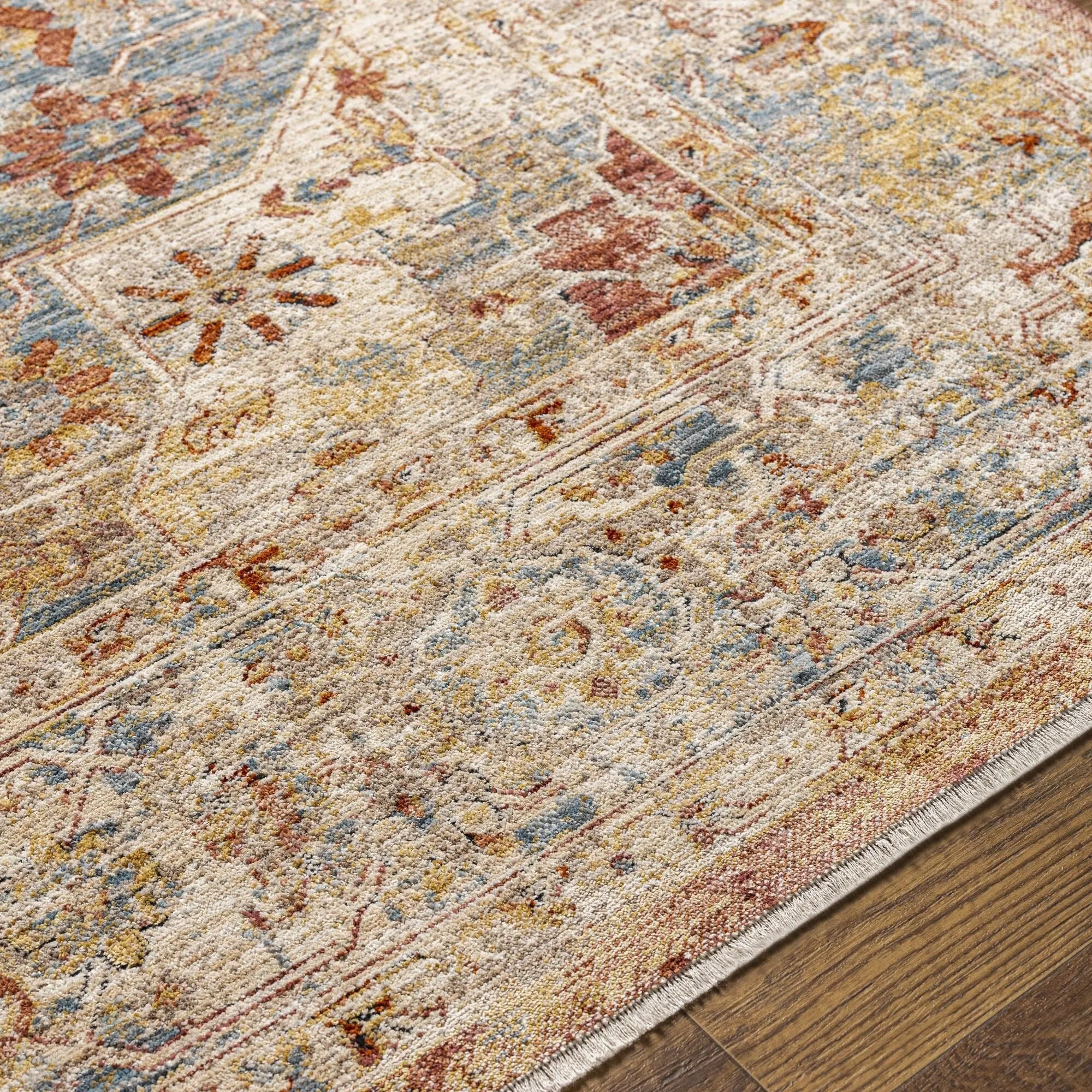 Livabliss Aspendos Updated Traditional Medallion Area Rug