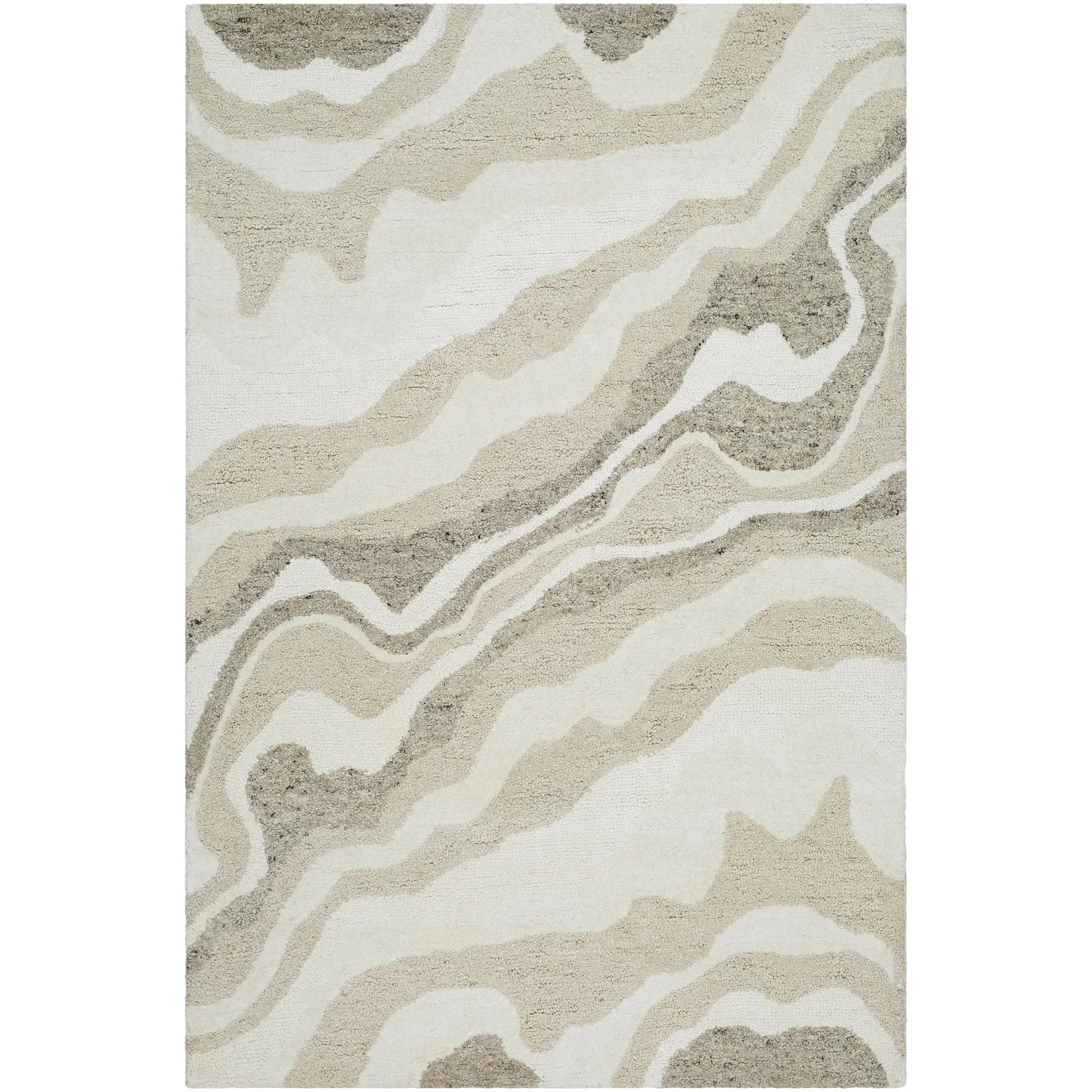 Livabliss Divine Farmhouse Abstract Area Rug