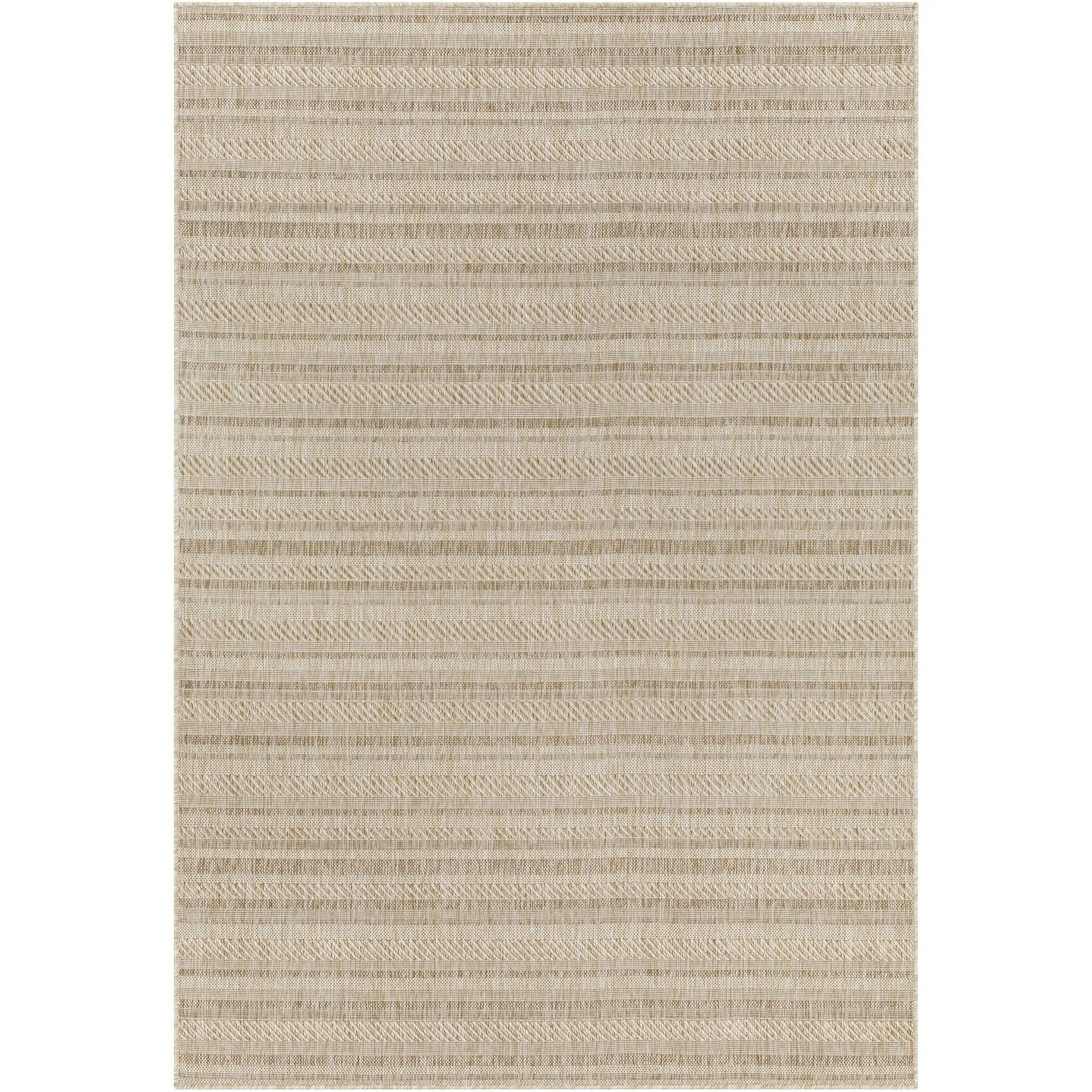 Livabliss Eagean Bohemian Stripe Outdoor Area Rug