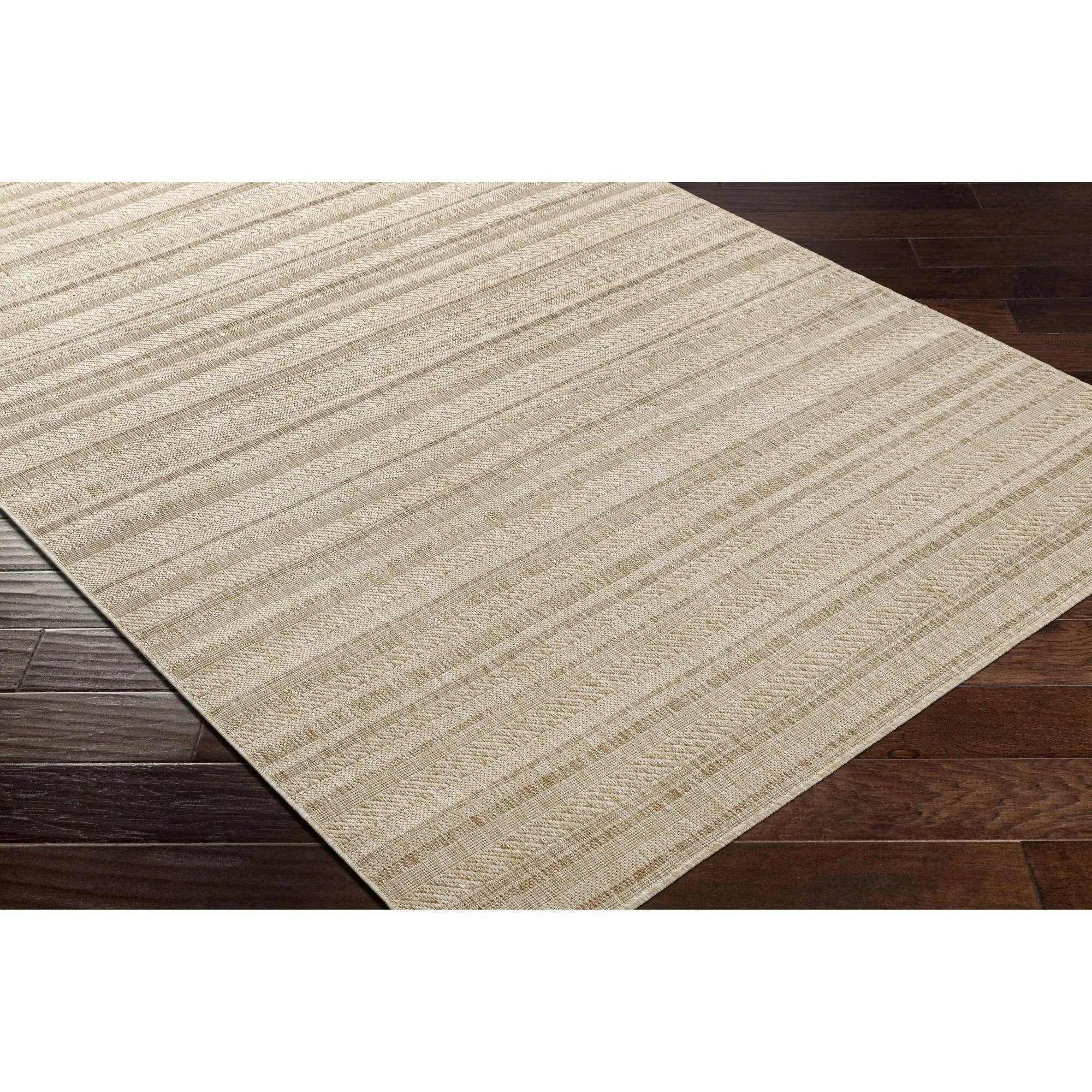 Livabliss Eagean Bohemian Stripe Outdoor Area Rug