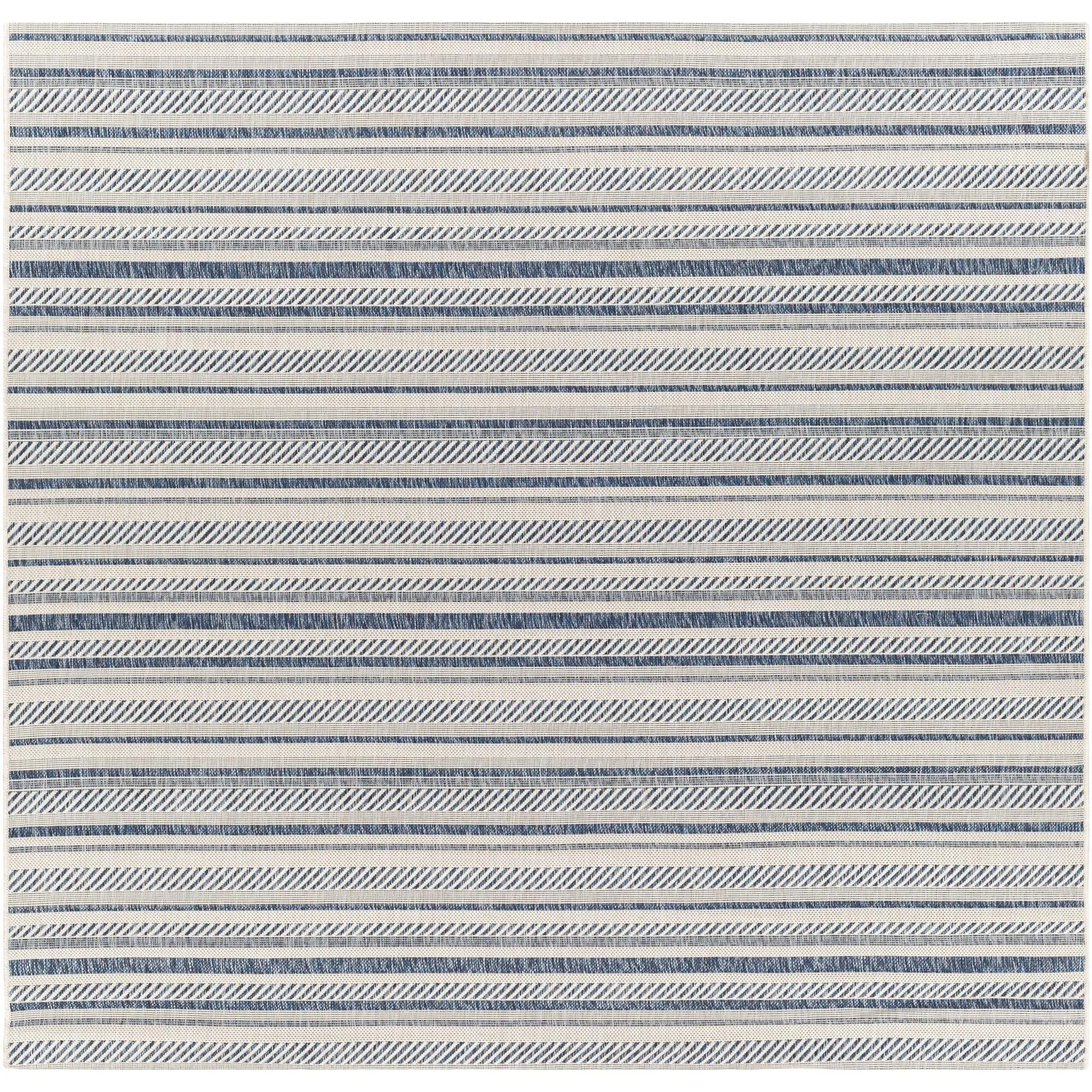 Livabliss Eagean Bohemian Stripe Outdoor Area Rug