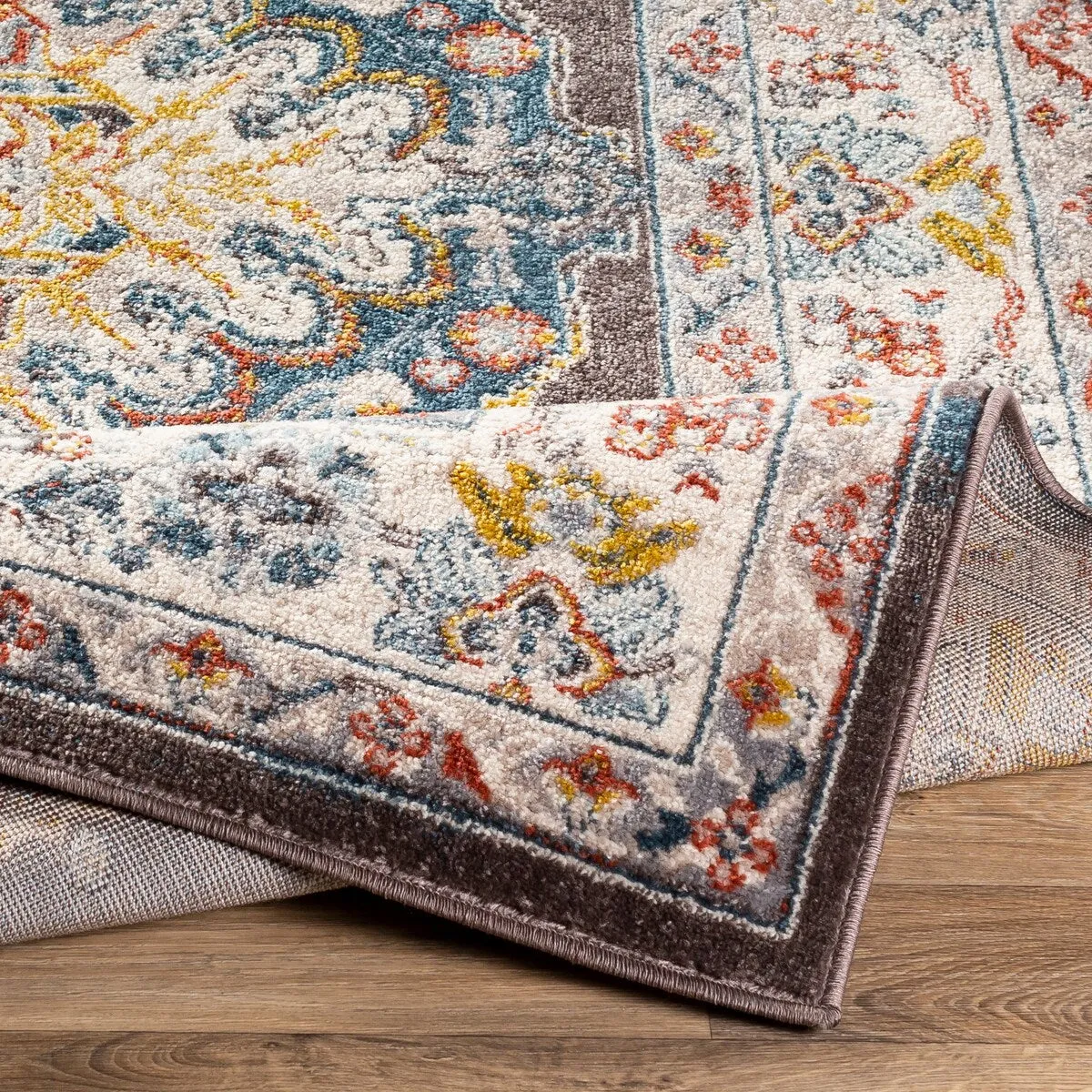 Livabliss Elmas Traditional Persian Medallion Area Rug
