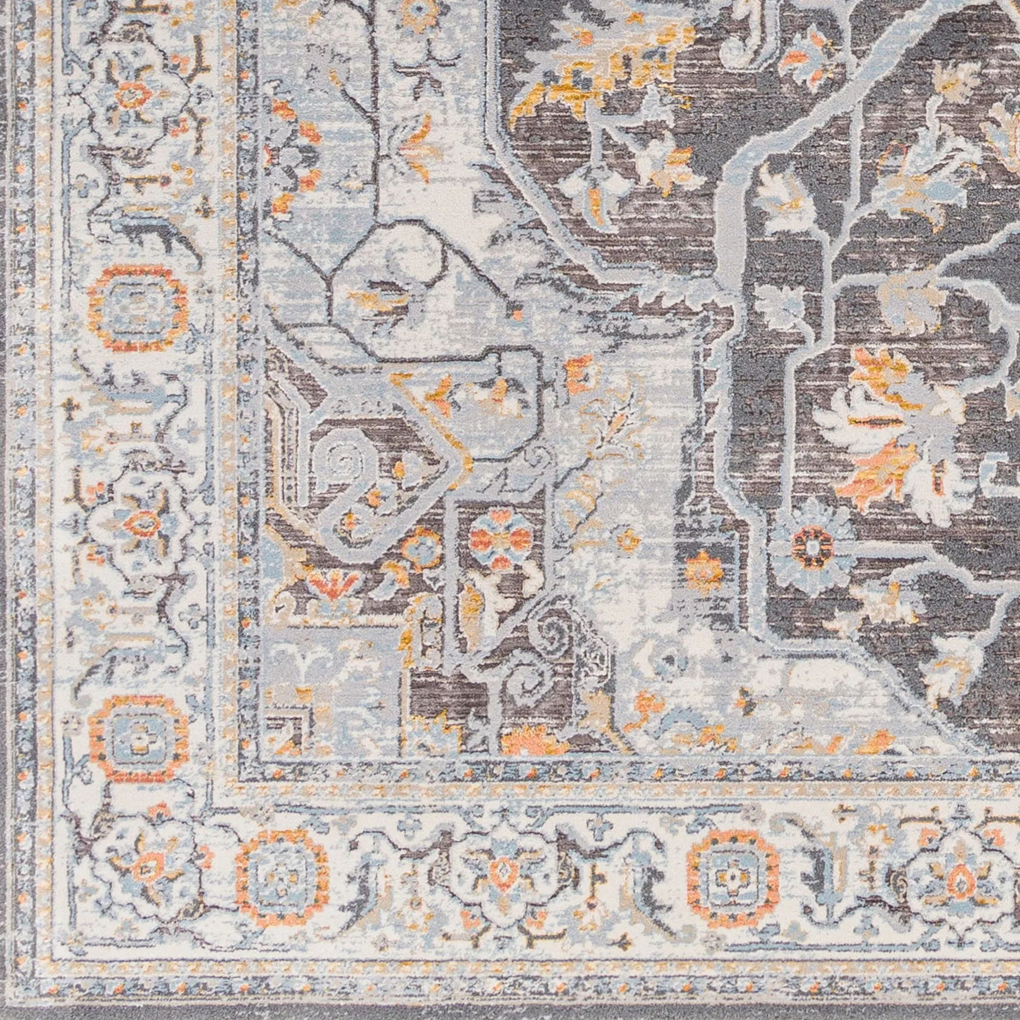 Livabliss Hassler Traditional Medallion Area Rug