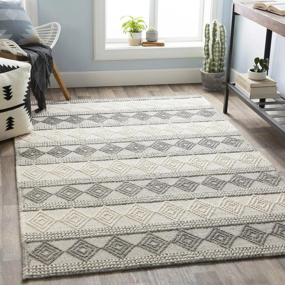 Livabliss Hygge Handmade Modern Rustic Area Rug