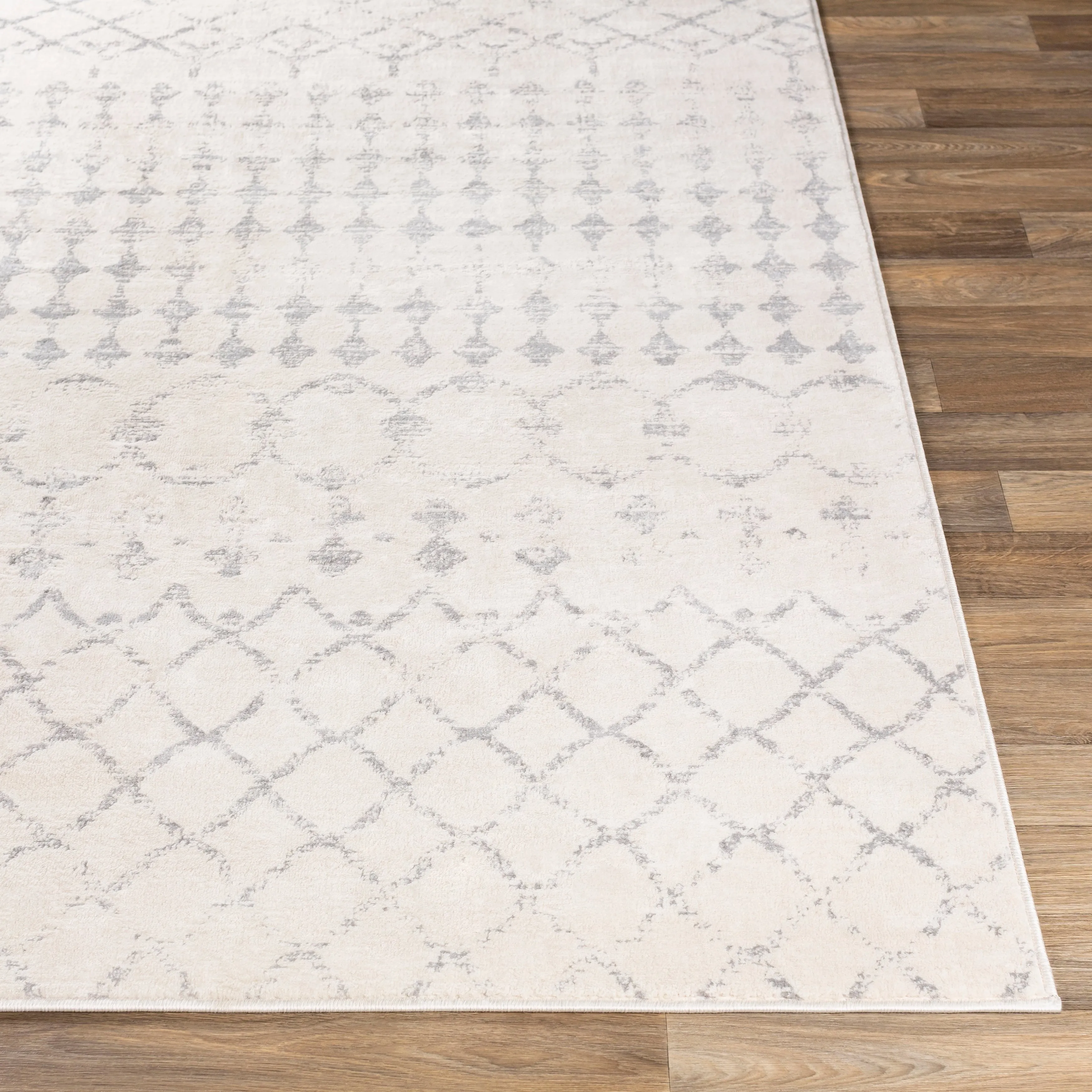 Livabliss Igor Distressed Moroccan Trellis Area Rug