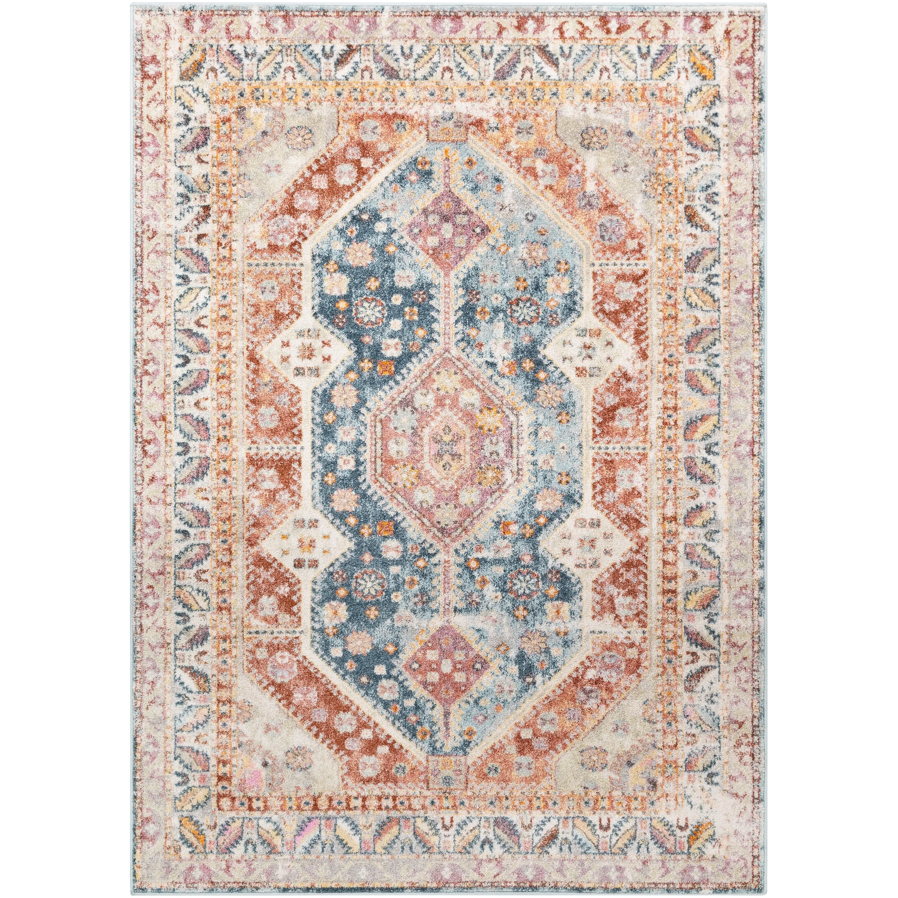 Livabliss Imelda Southwestern Medallion Area Rug