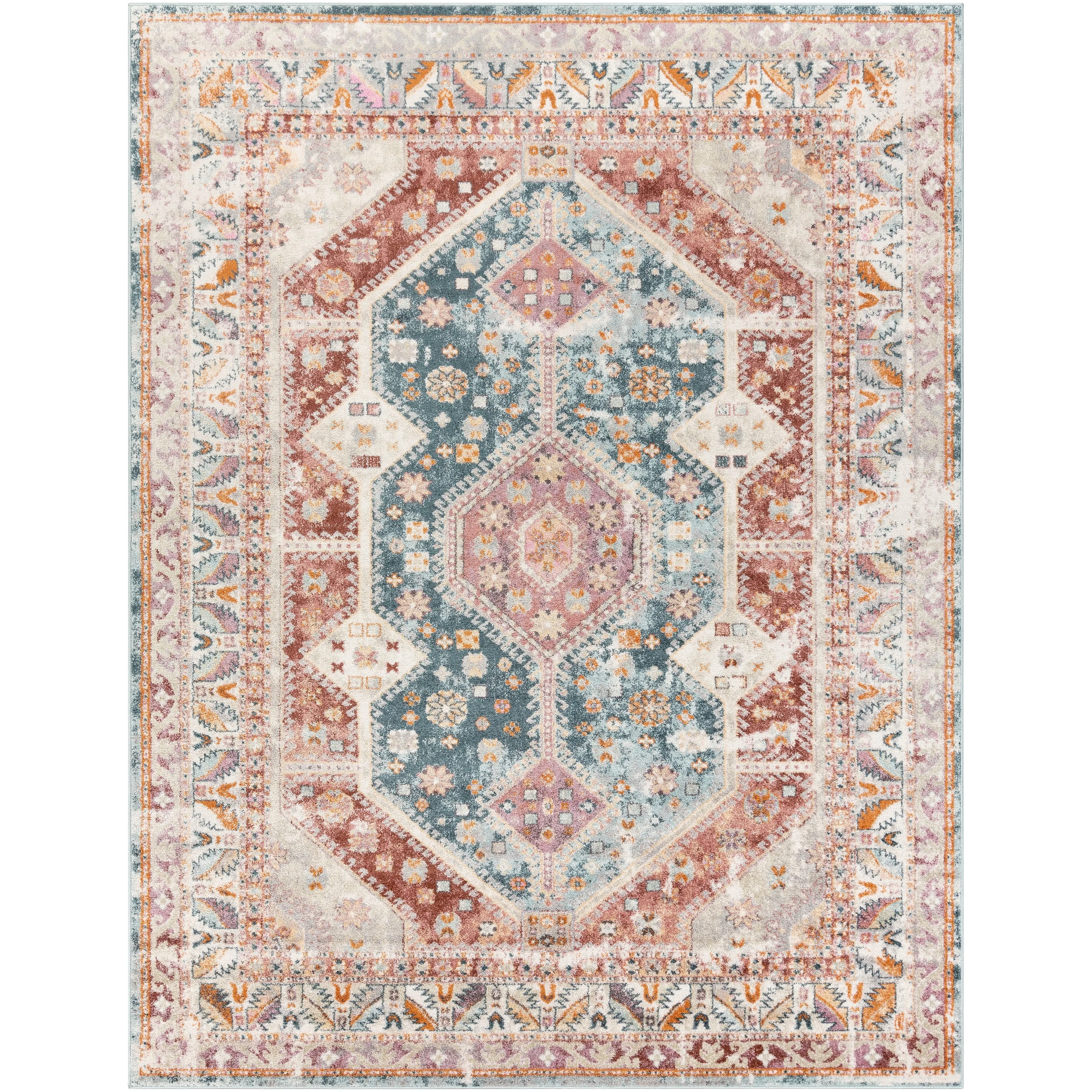 Livabliss Imelda Southwestern Medallion Area Rug