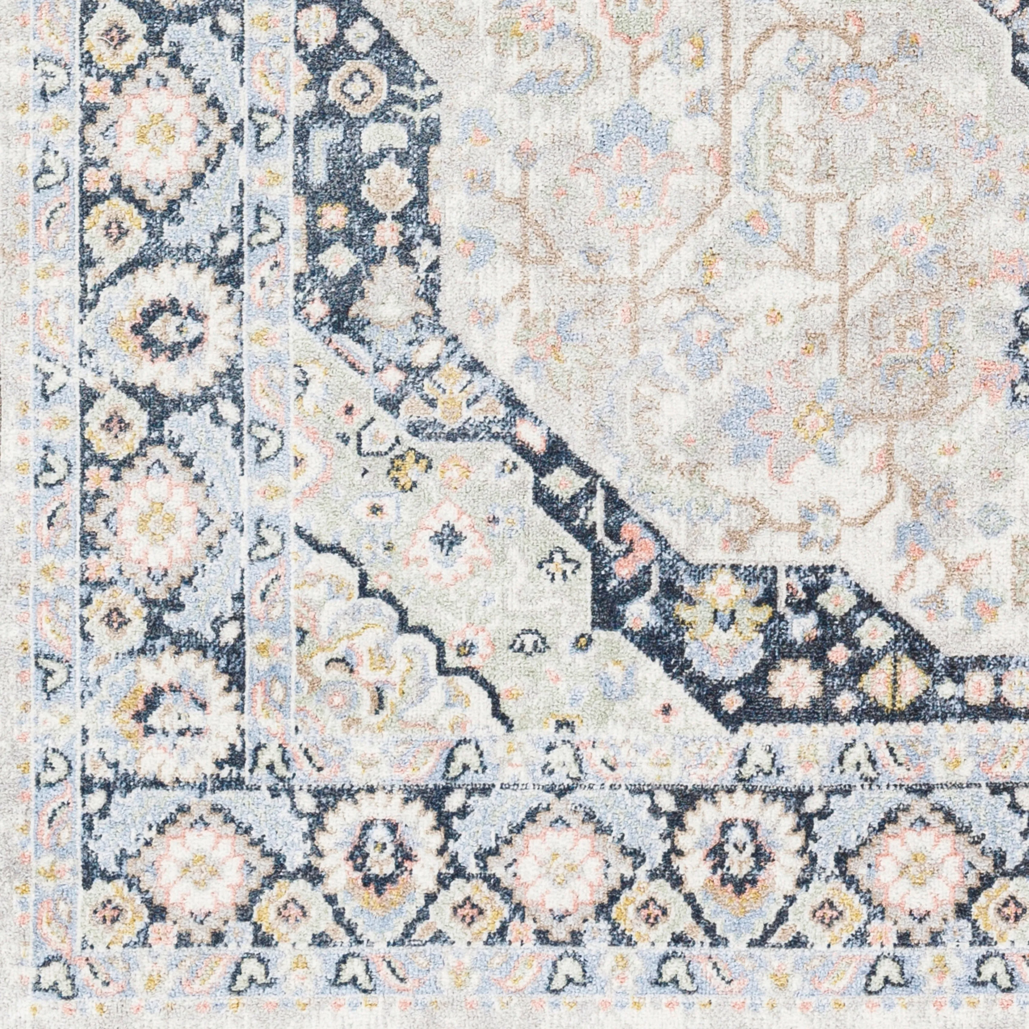 Livabliss Lavadora Traditional Persian Machine Washable Area Rug
