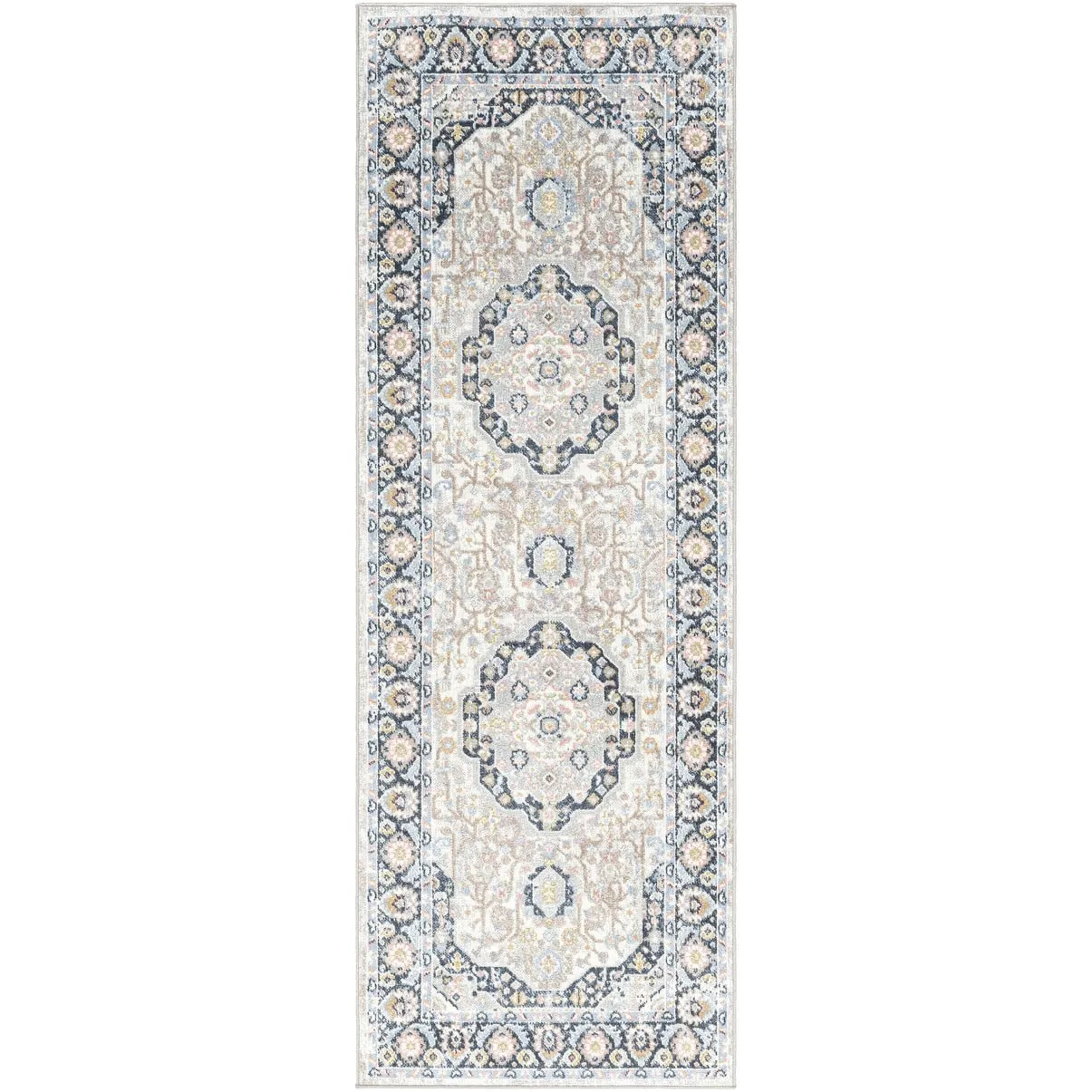 Livabliss Lavadora Traditional Persian Machine Washable Area Rug