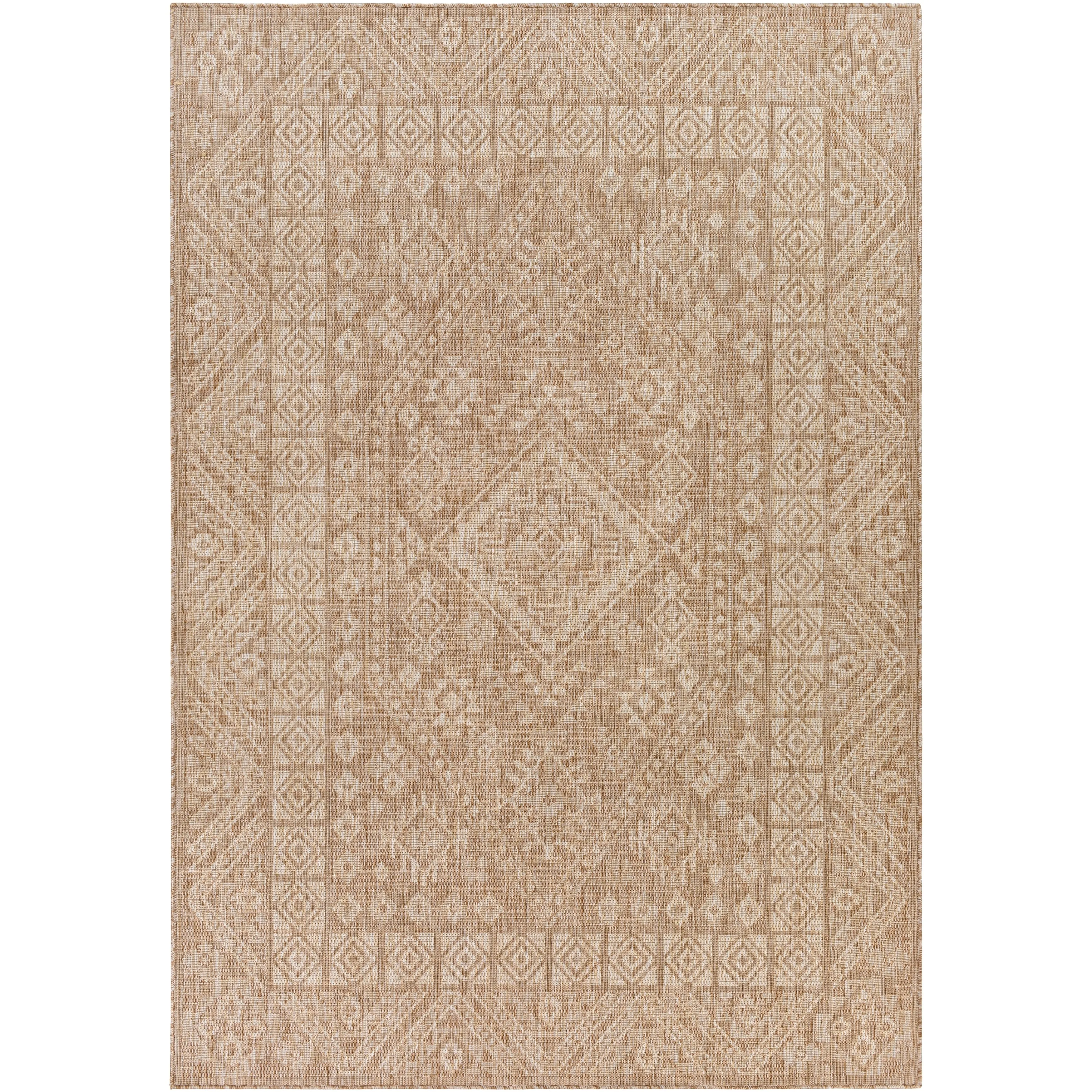Livabliss Lexi Global Medallion Indoor/ Outdoor Area Rug