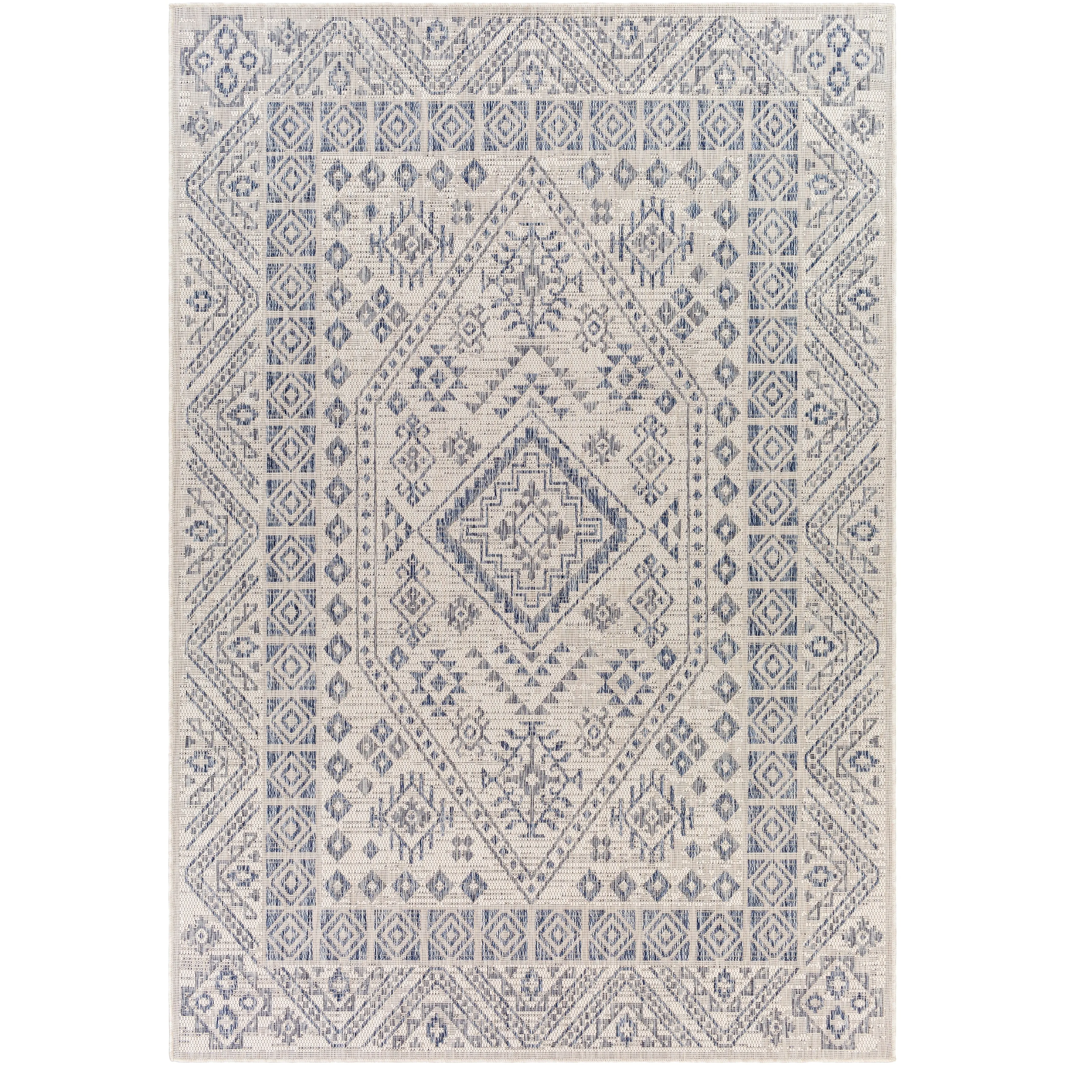 Livabliss Lexi Global Medallion Indoor/ Outdoor Area Rug