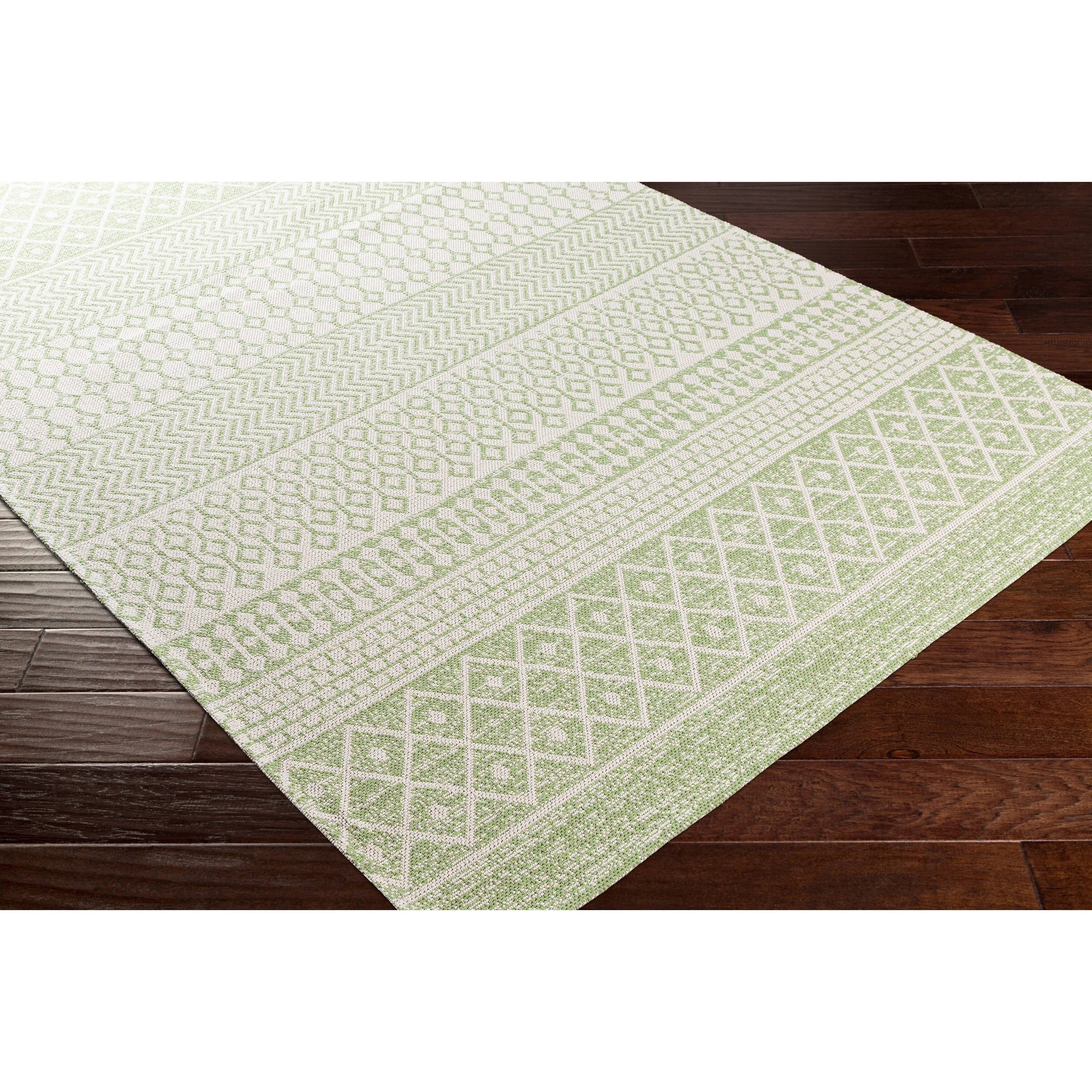 Livabliss Marbrey Moroccan Stripe Cotton Area Rug