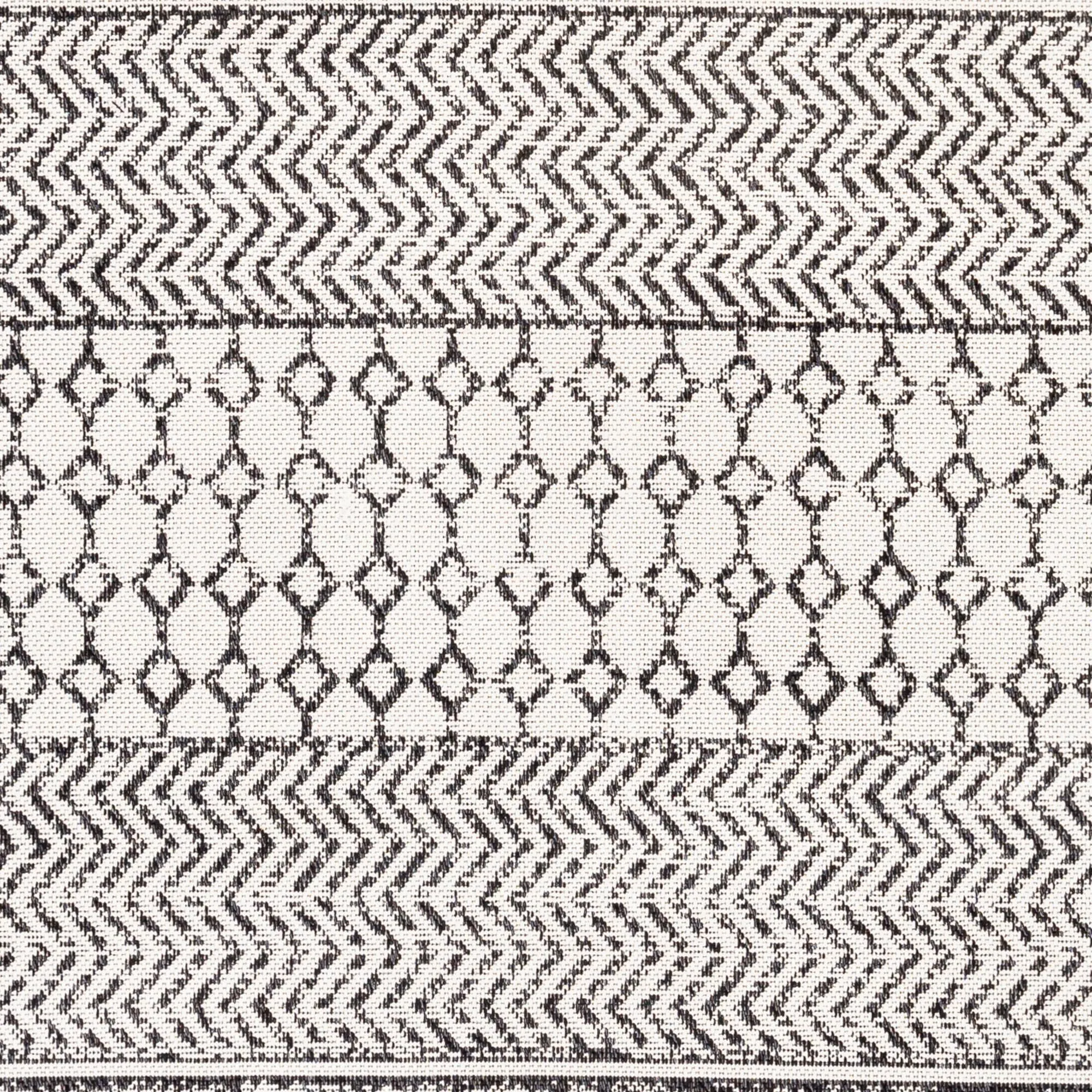 Livabliss Marbrey Moroccan Stripe Cotton Area Rug