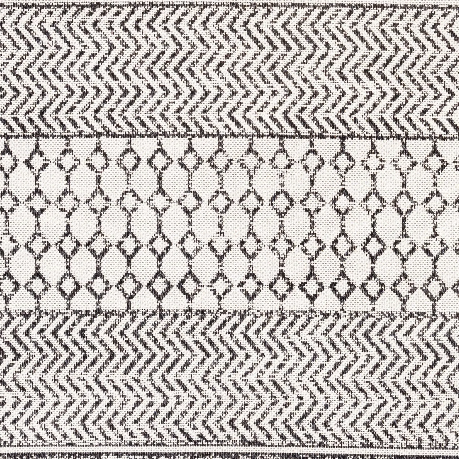 Livabliss Marbrey Moroccan Stripe Cotton Area Rug