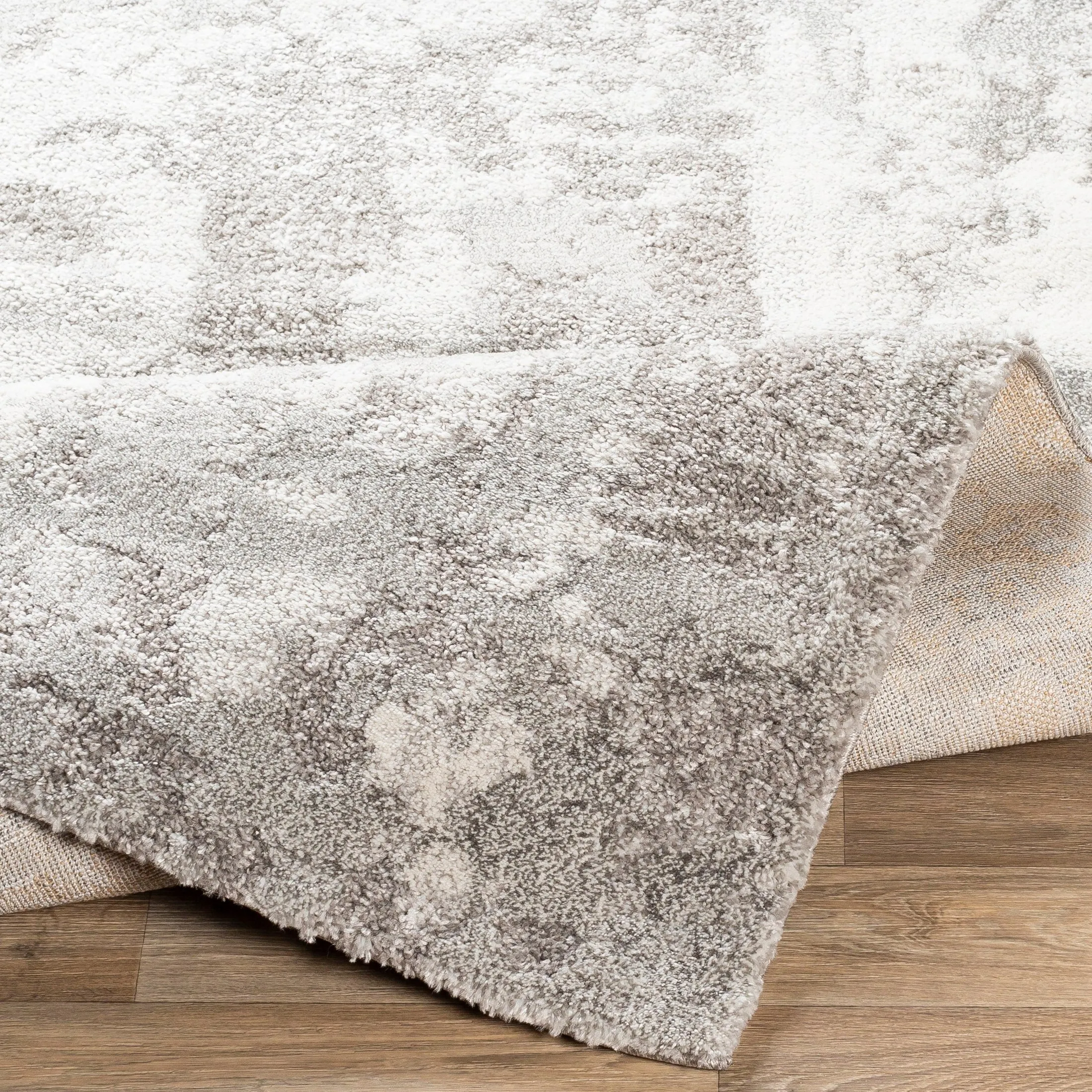 Livabliss Marghera Plush Abstract Area Rug