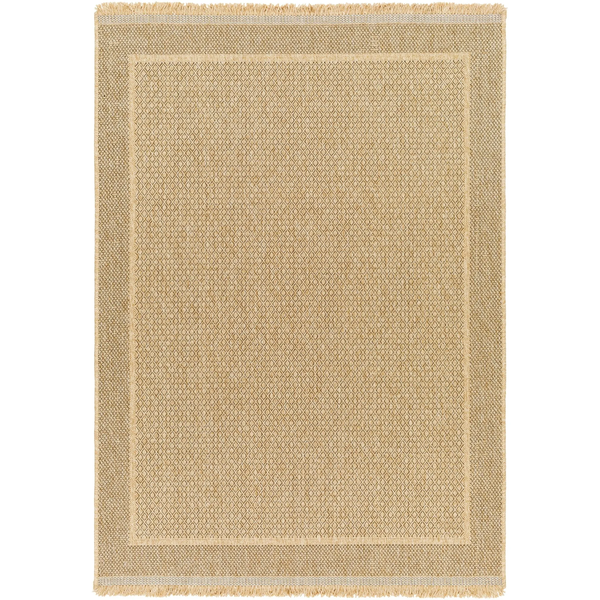 Livabliss Mirage Farmhouse Solid Indoor/Outdoor Area Rug