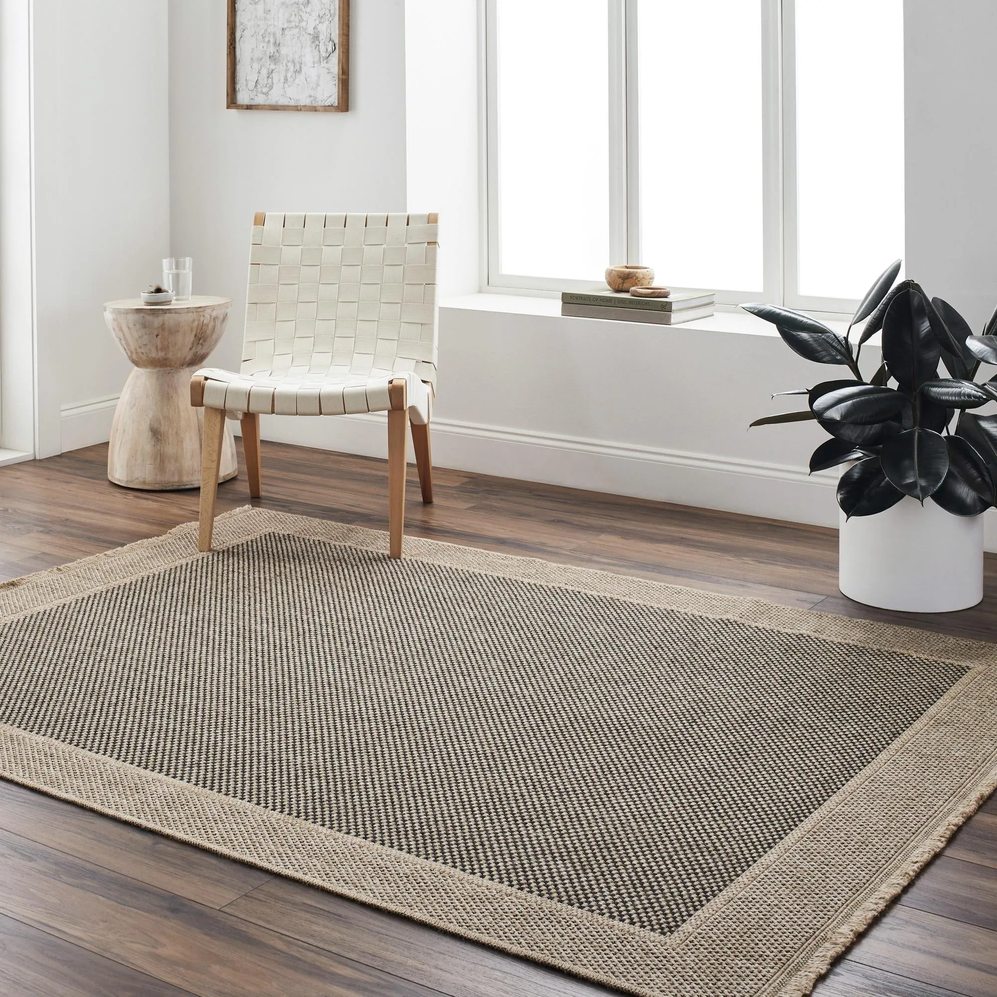 Livabliss Mirage Outdoor Country Border Area Rug
