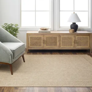 Livabliss Mirage Outdoor Country Solid Area Rug