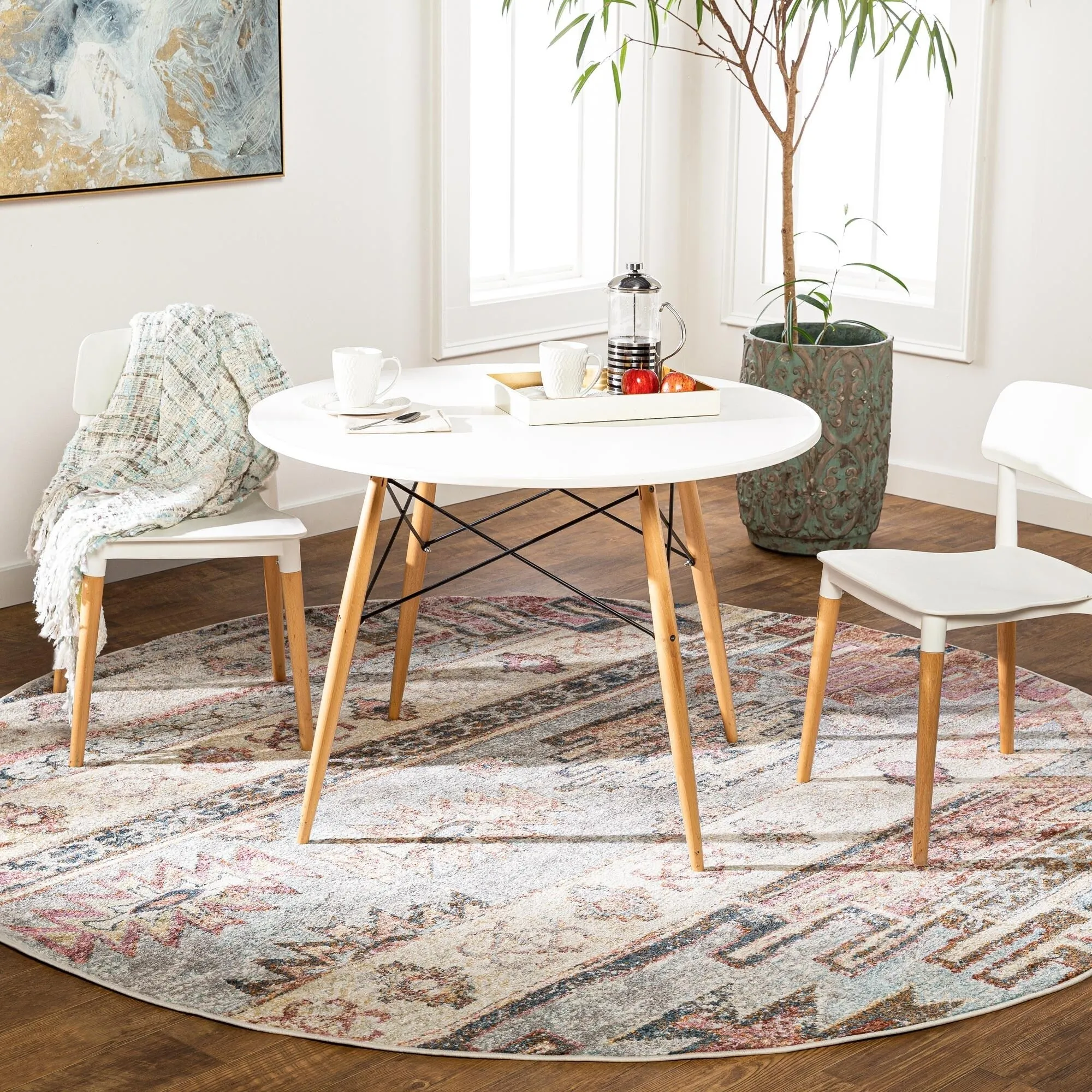 Livabliss New Mexico Southwestern Tribal Area Rug