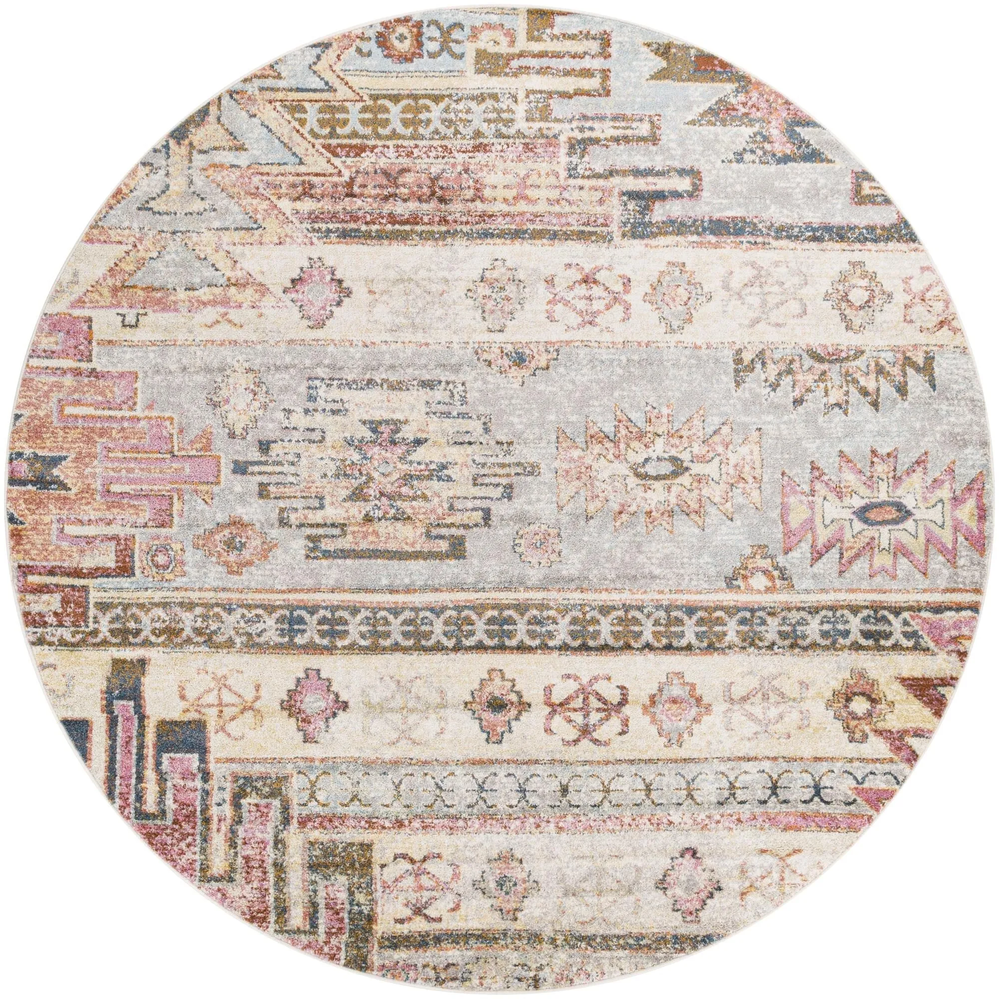 Livabliss New Mexico Southwestern Tribal Area Rug