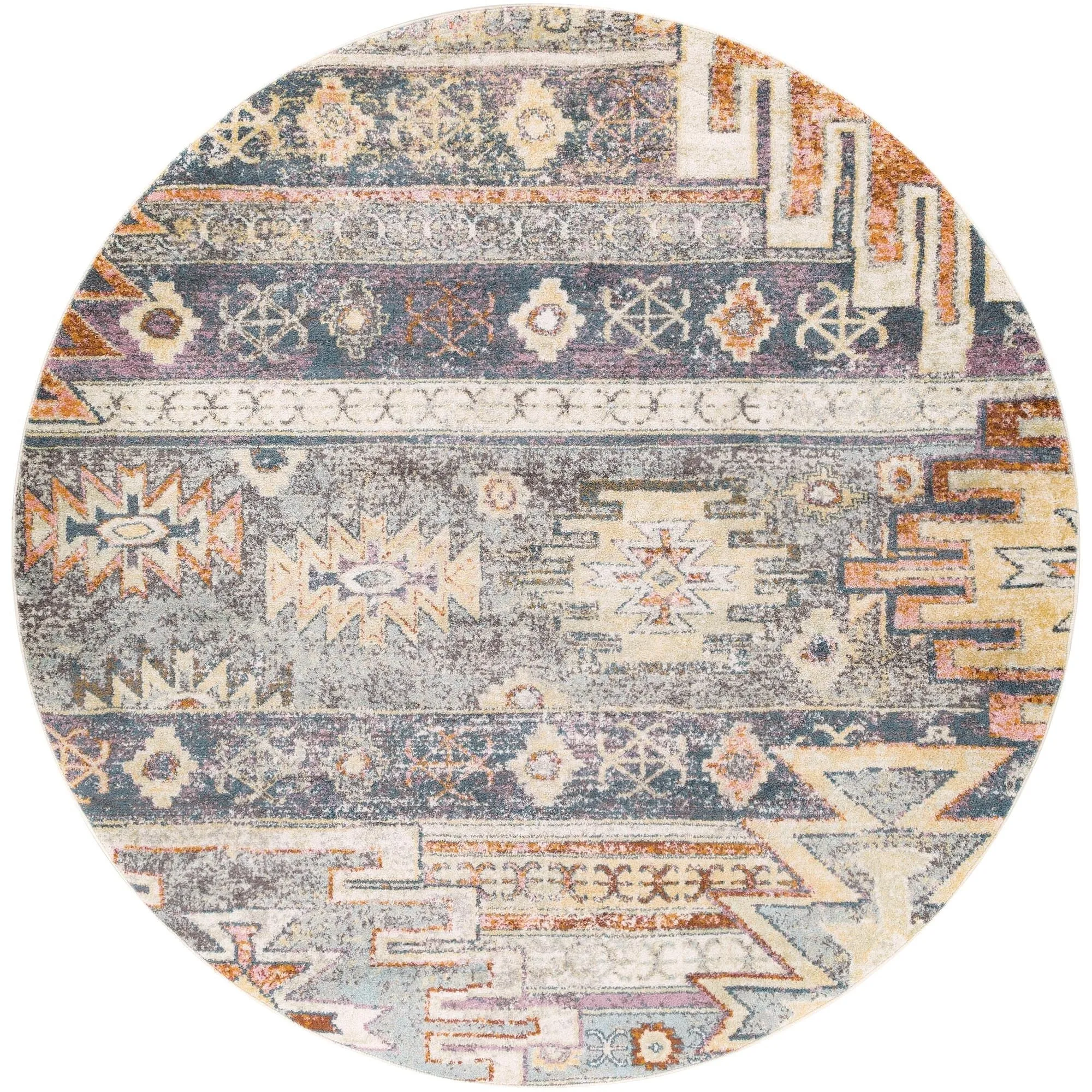 Livabliss New Mexico Southwestern Tribal Area Rug