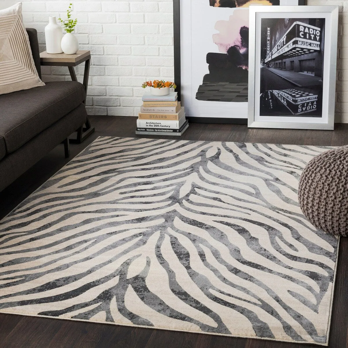 Livabliss Niamey Animal Print Area Rug