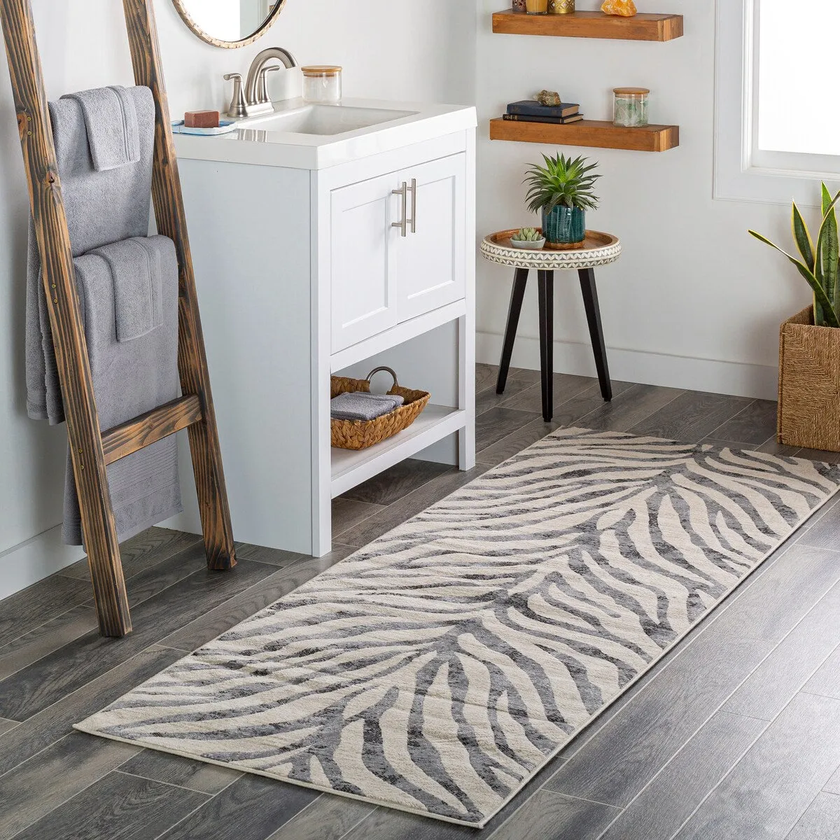 Livabliss Niamey Animal Print Area Rug
