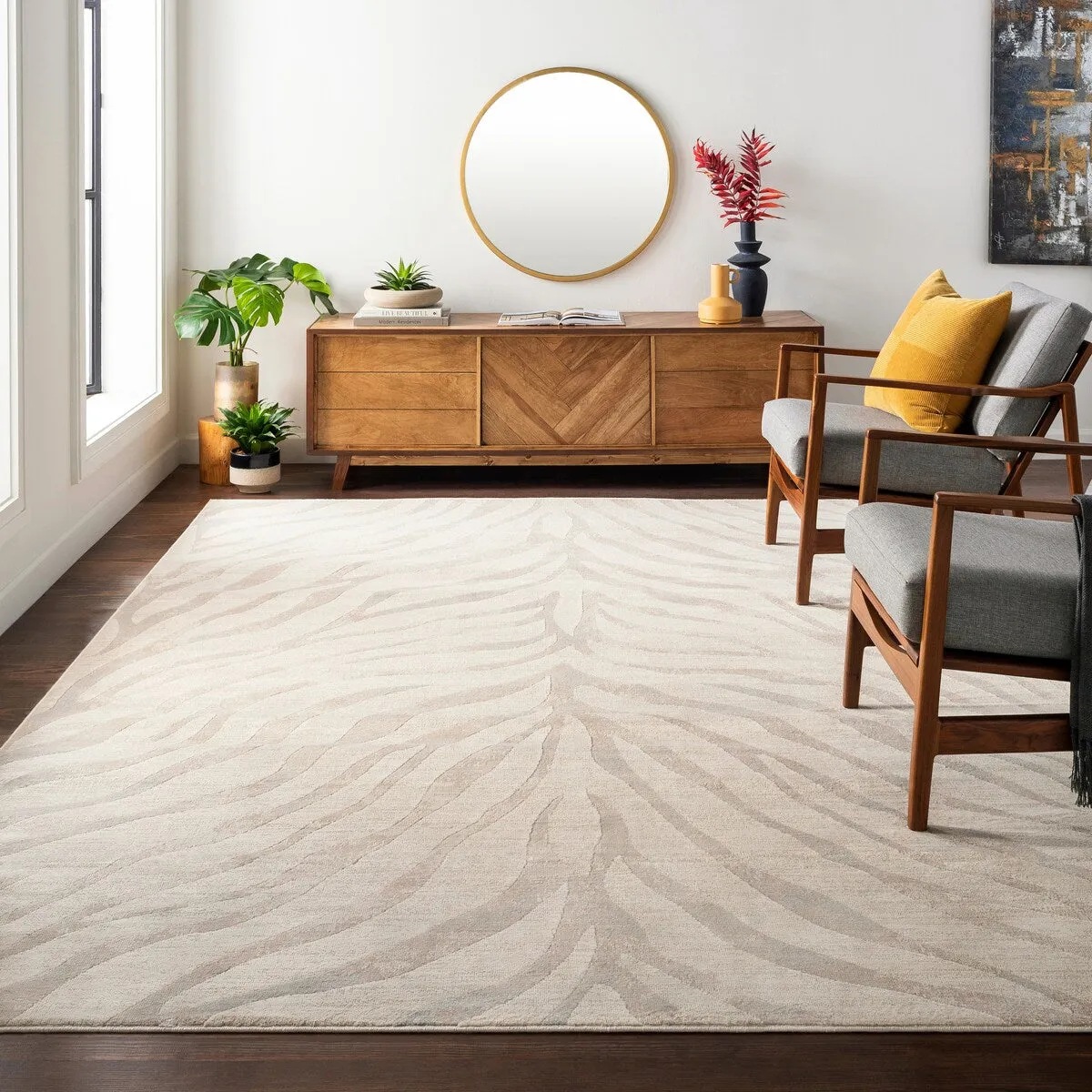 Livabliss Niamey Animal Print Area Rug