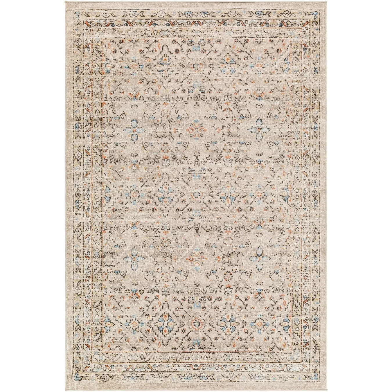 Livabliss Pertek Classic Floral Area Rug
