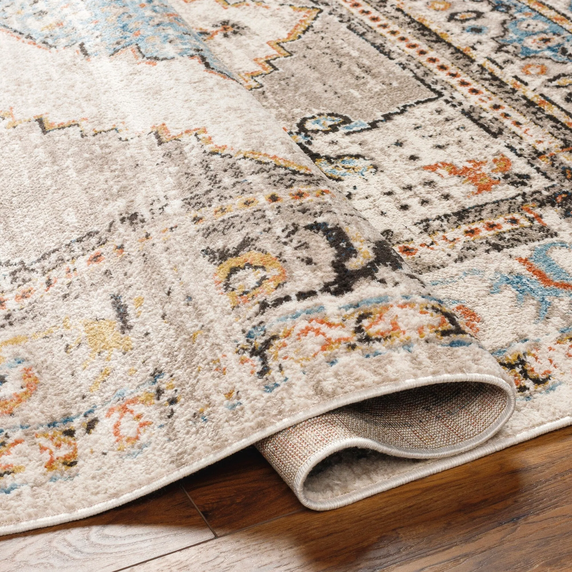 Livabliss Pertek Persian Medallion Area Rug