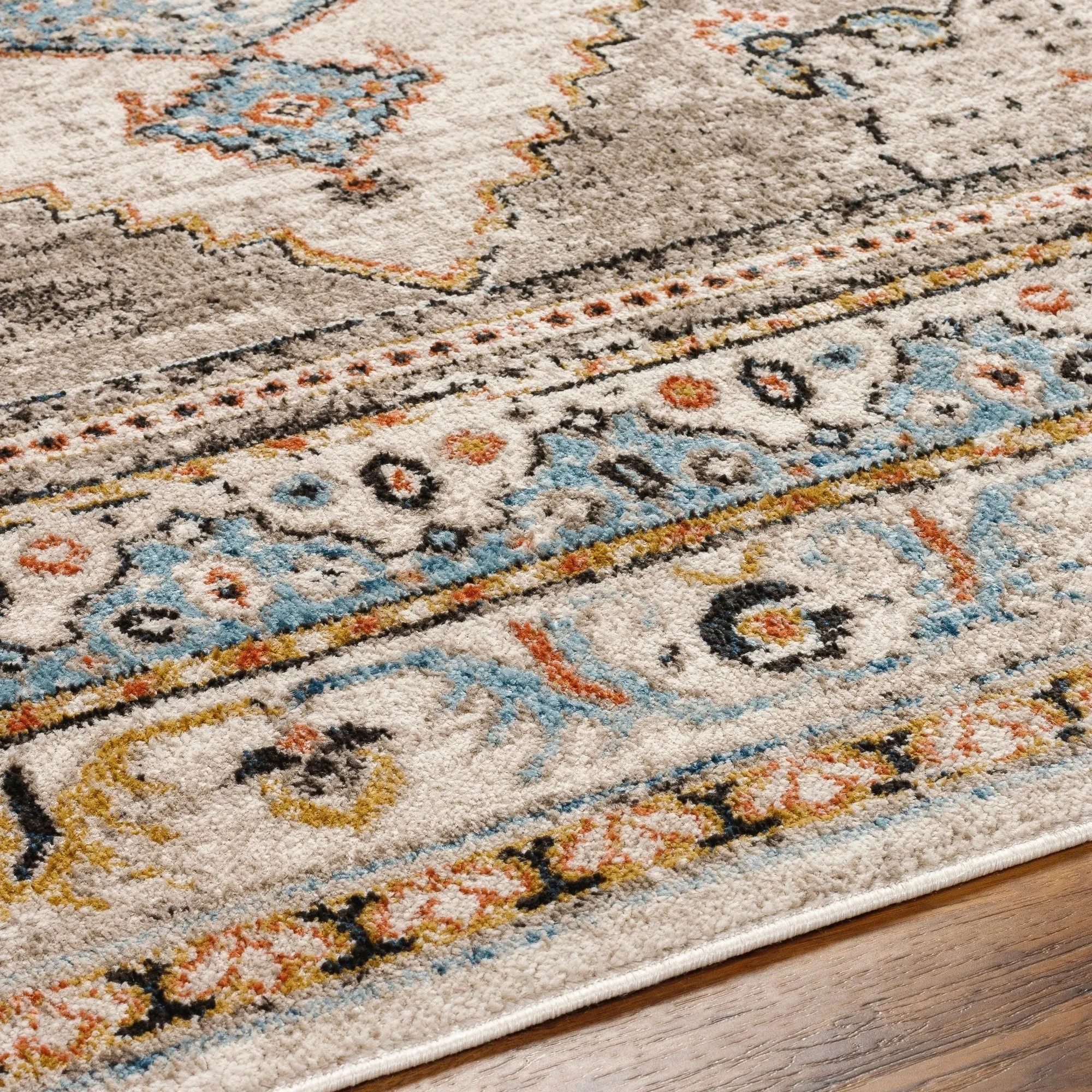 Livabliss Pertek Persian Medallion Area Rug