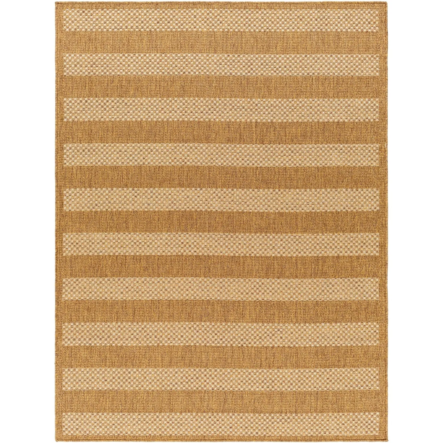 Livabliss Pismo Indoor/ Outdoor Checkered Stripe Area Rug