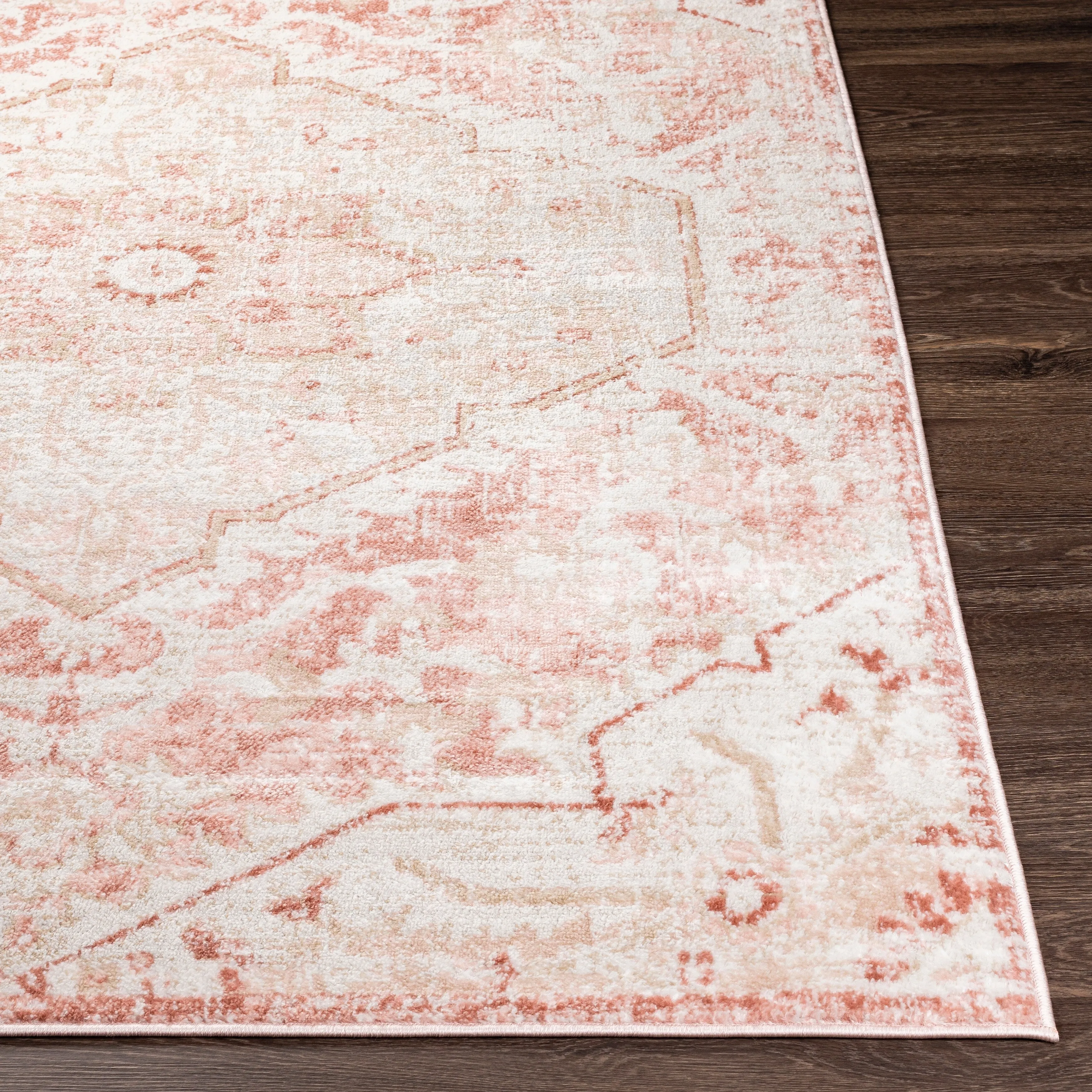 Livabliss Raelene Traditional Medallion Area Rug