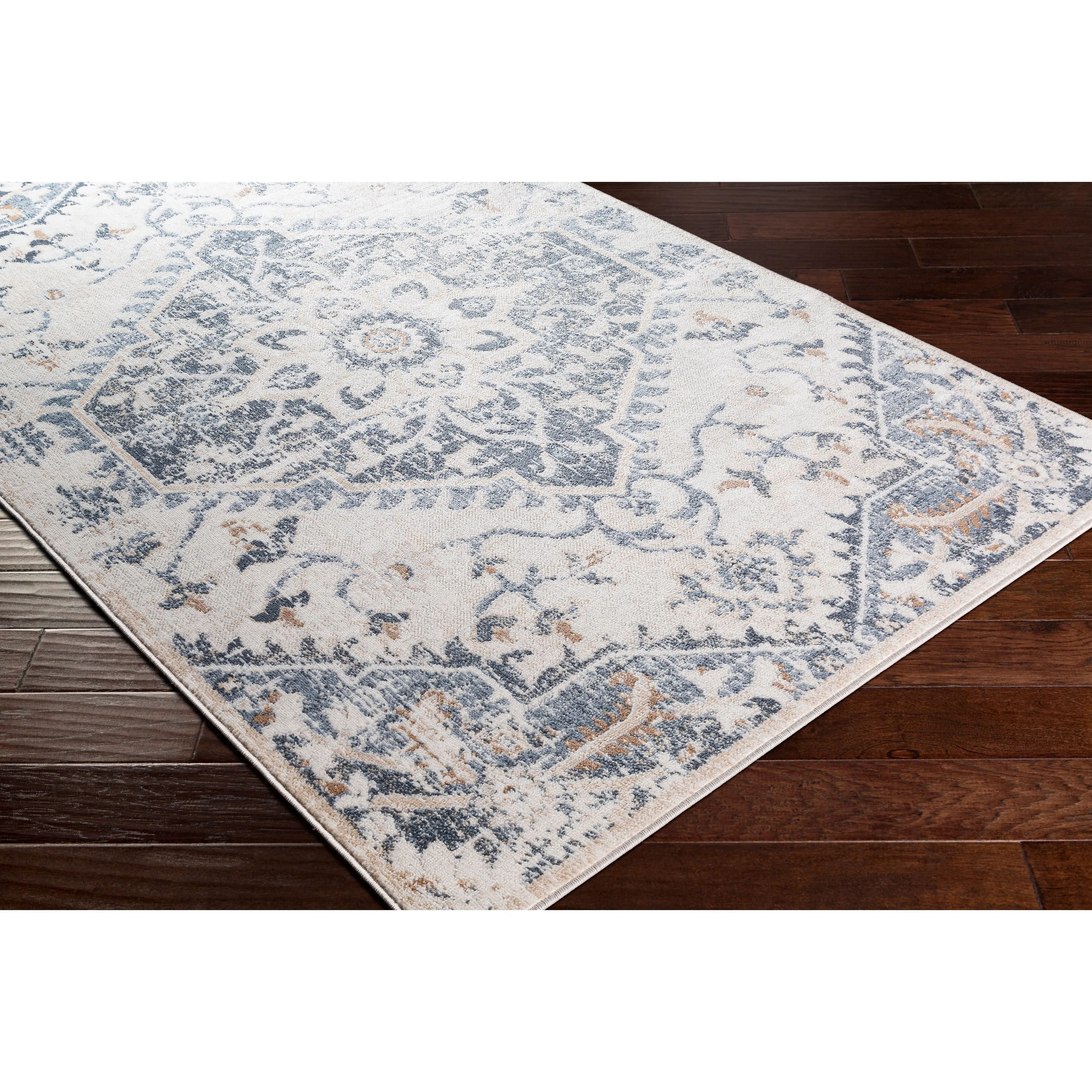 Livabliss Raelene Traditional Medallion Area Rug