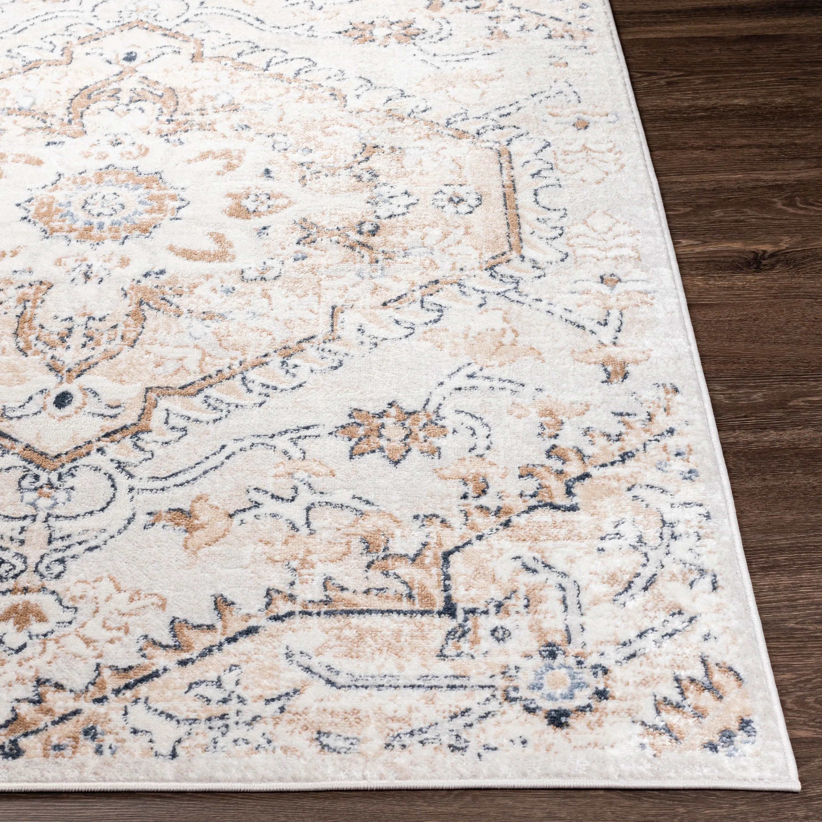 Livabliss Raelene Traditional Medallion Area Rug