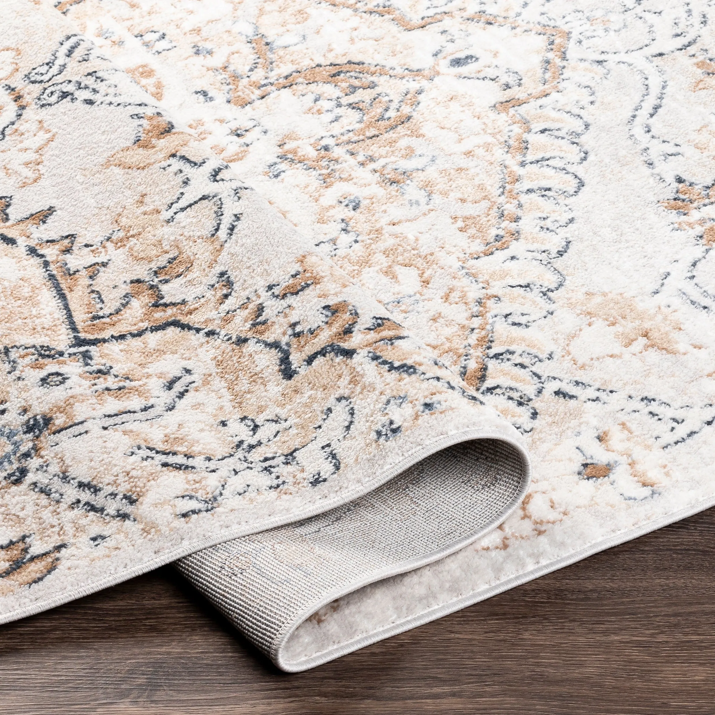 Livabliss Raelene Traditional Medallion Area Rug