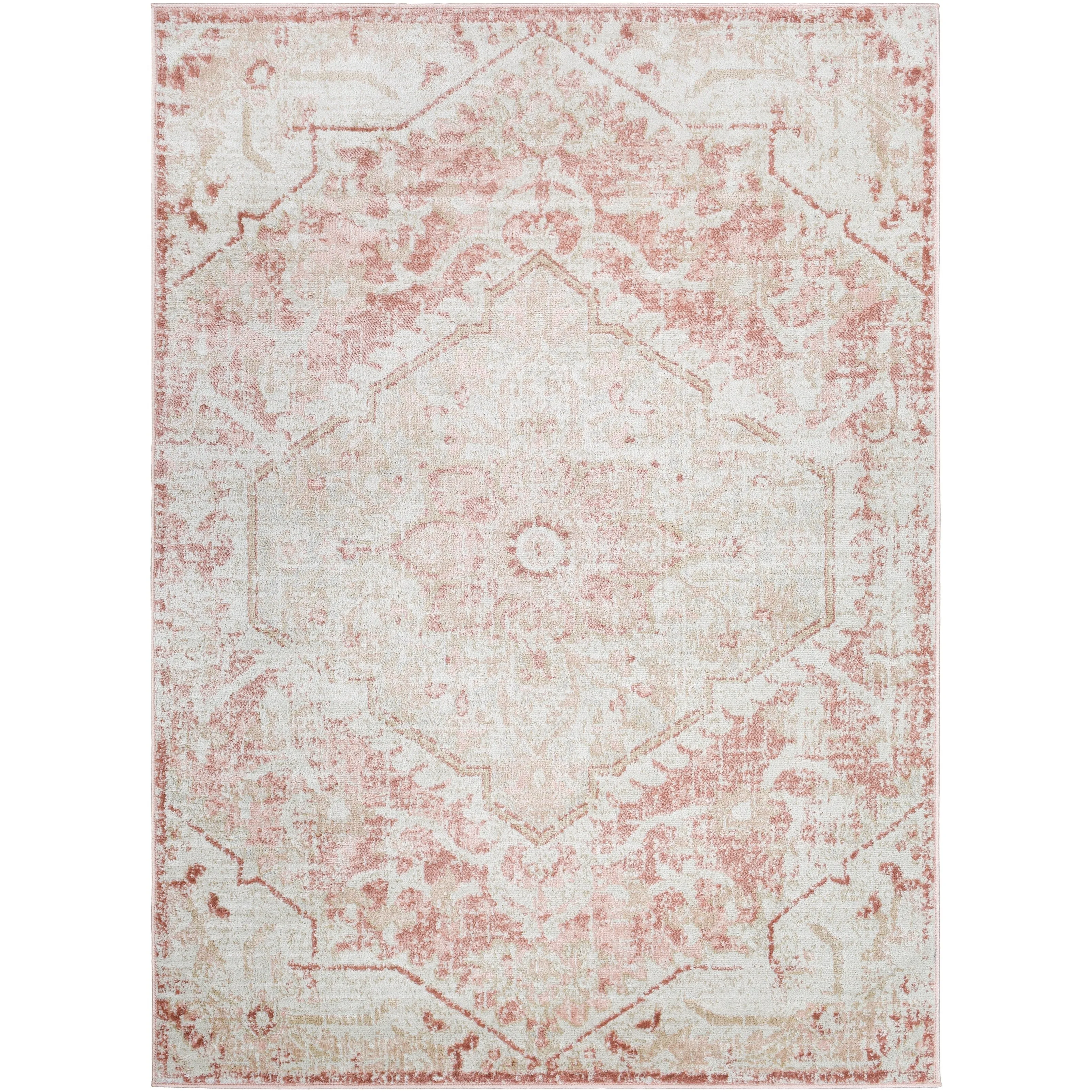 Livabliss Raelene Traditional Medallion Area Rug
