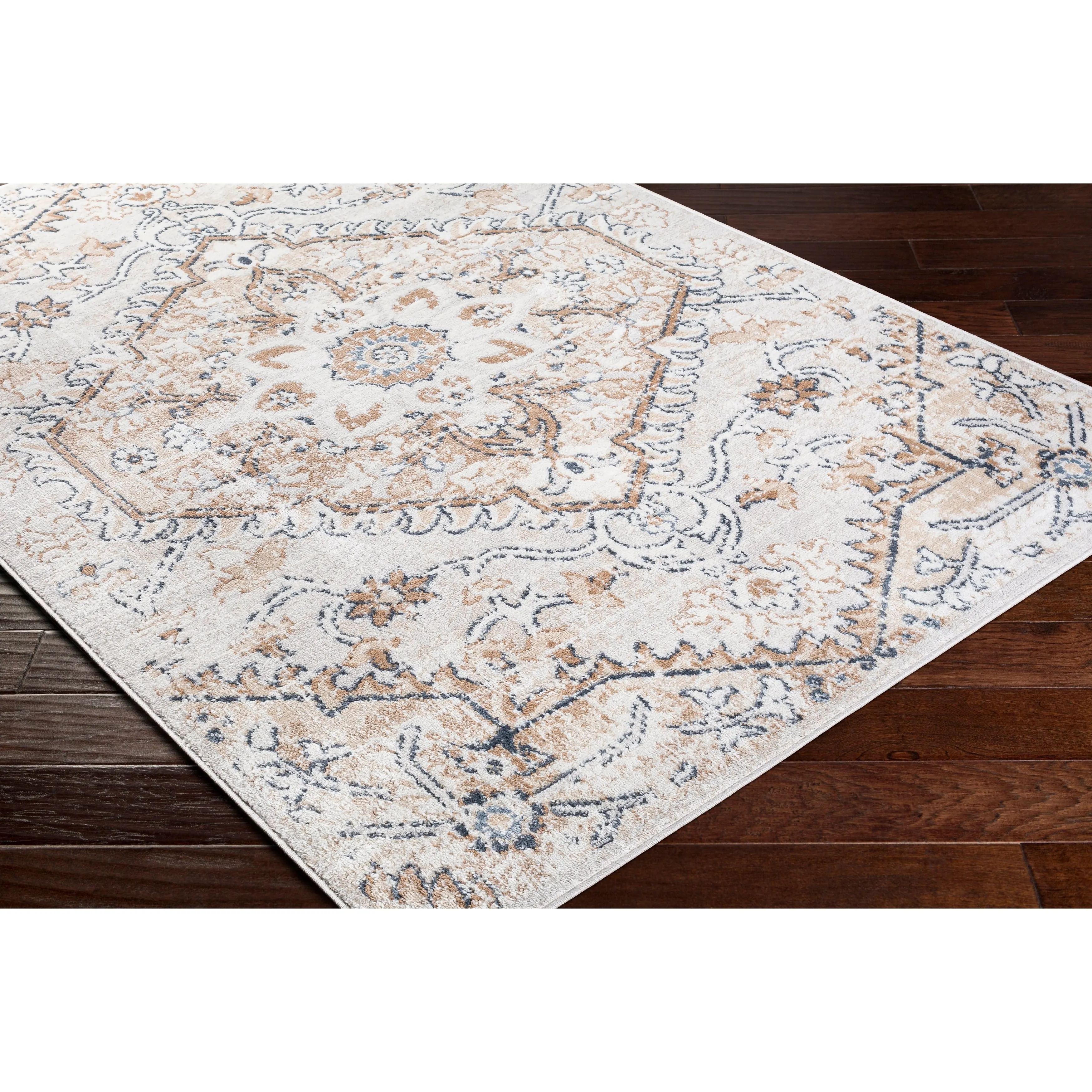 Livabliss Raelene Traditional Medallion Area Rug