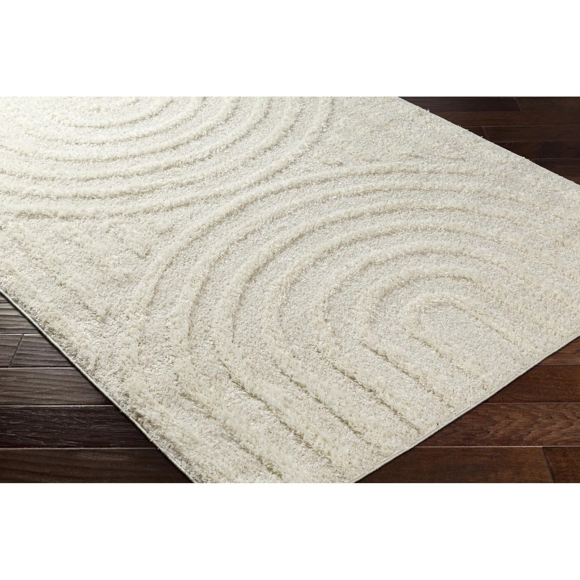 Livabliss Rodos Mod Neutral Rainbow Plush Area Rug