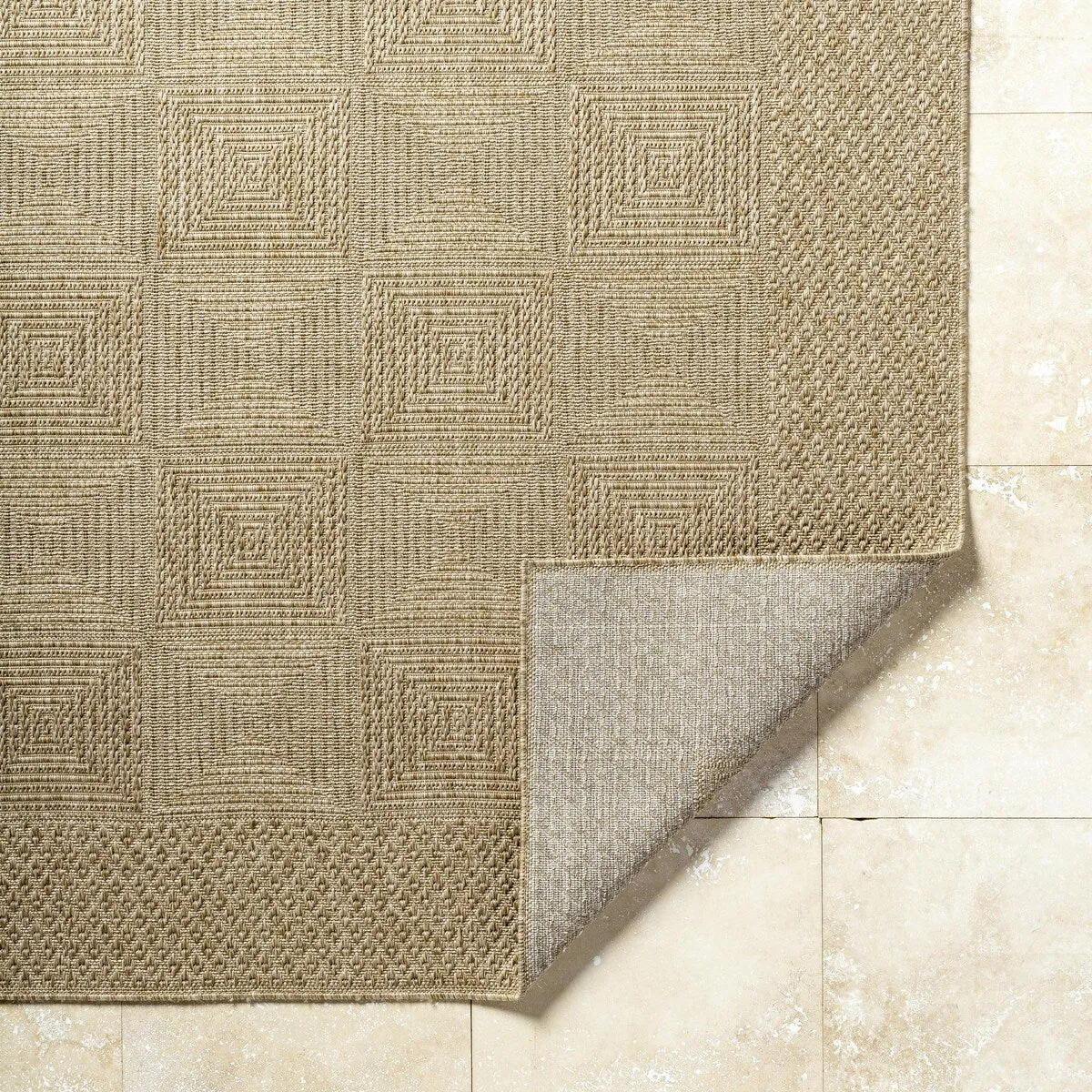 Livabliss Sandra Farmhouse Outdoor Area Rug