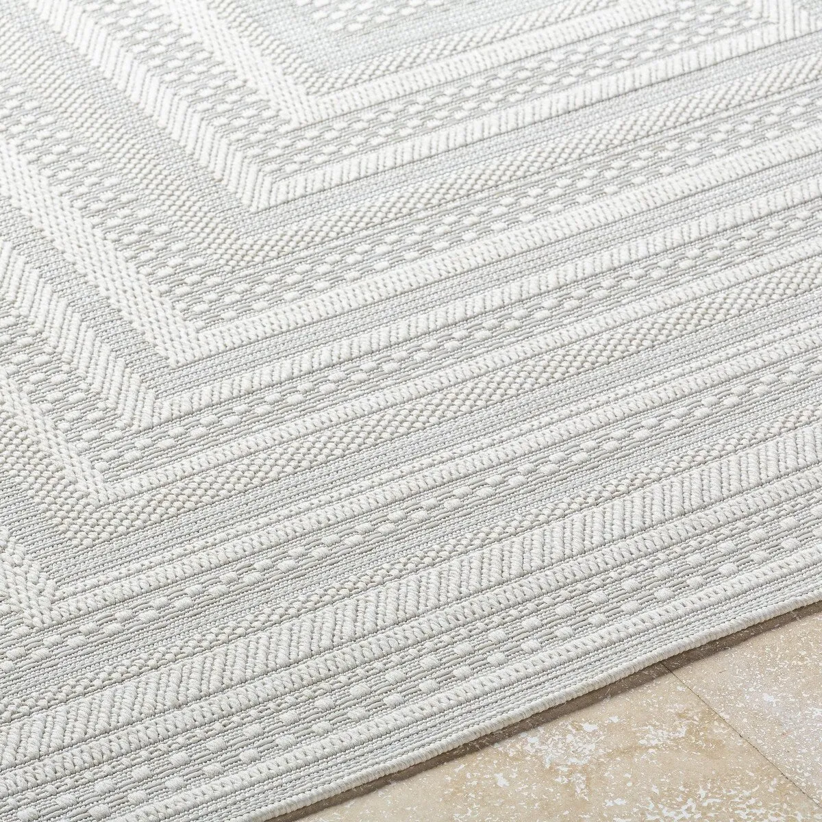 Livabliss Sandra Farmhouse Outdoor Area Rug