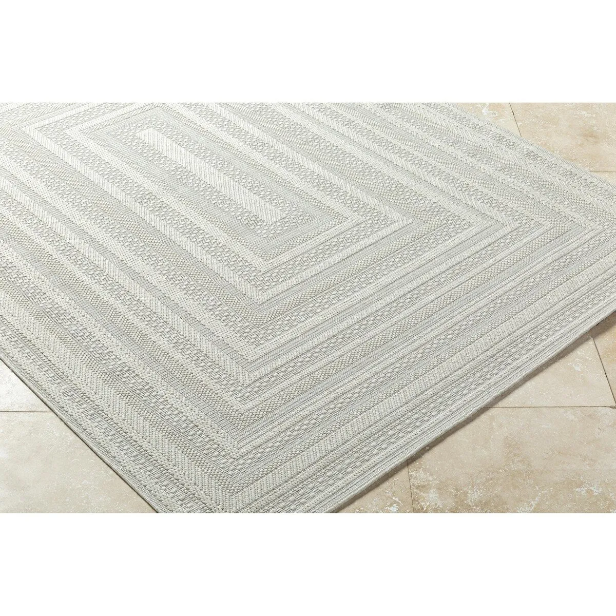 Livabliss Sandra Farmhouse Outdoor Area Rug
