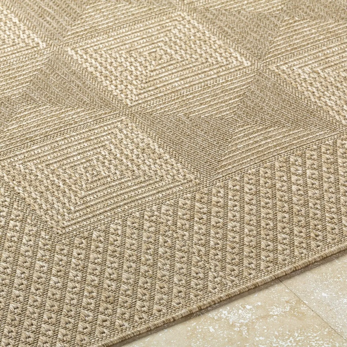 Livabliss Sandra Farmhouse Outdoor Area Rug