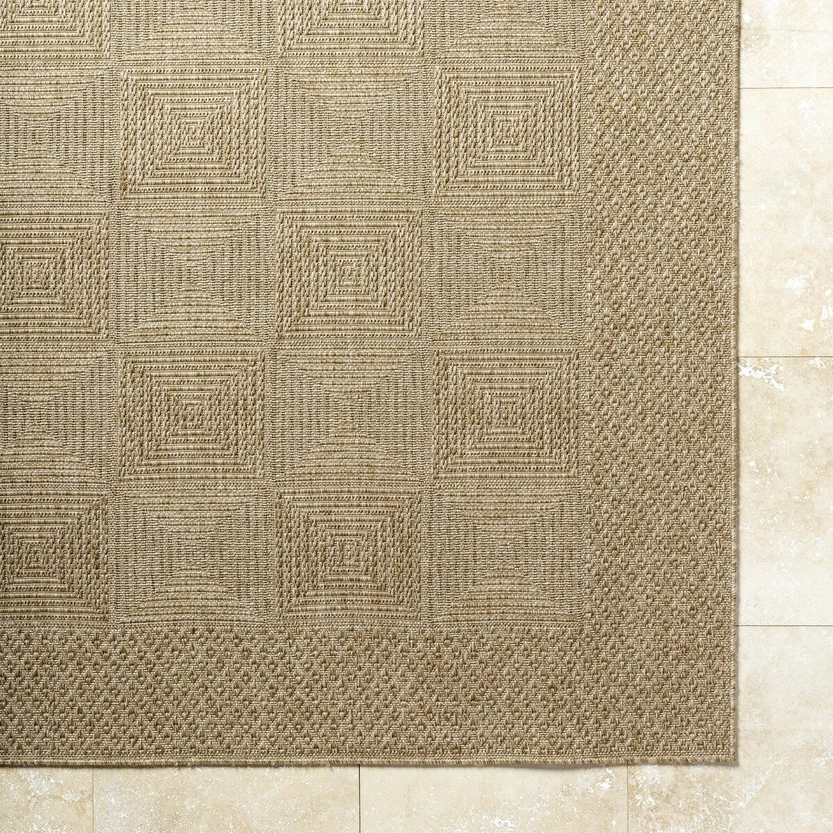 Livabliss Sandra Farmhouse Outdoor Area Rug