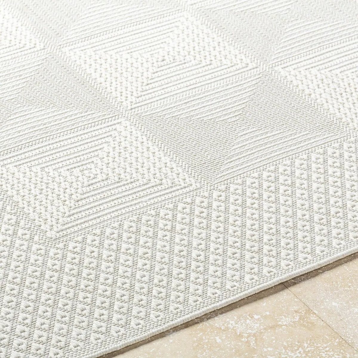 Livabliss Sandra Farmhouse Outdoor Area Rug